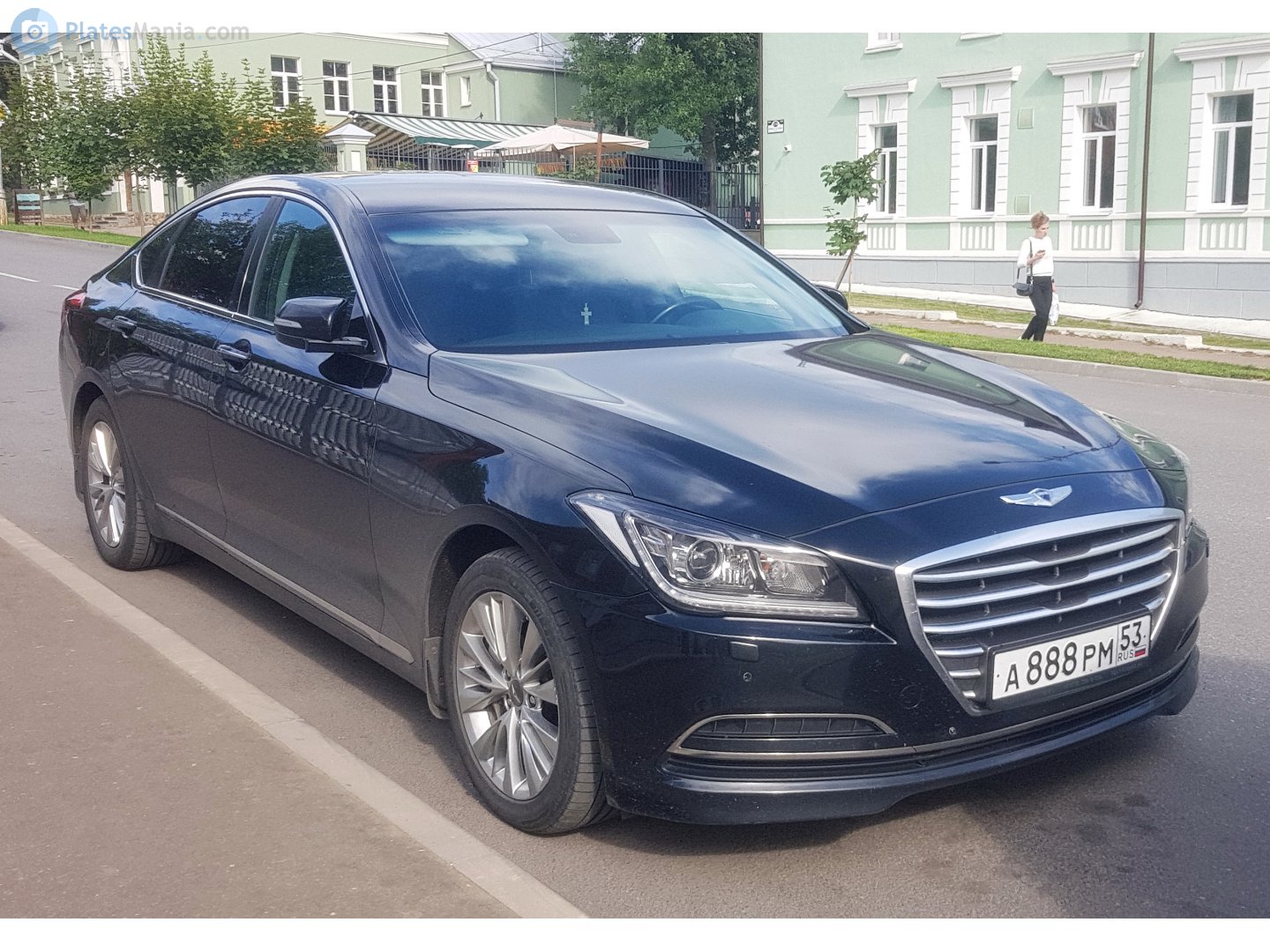 а 888 рм 53, Genesis G90 1st gen (HI), facelift, 2019–