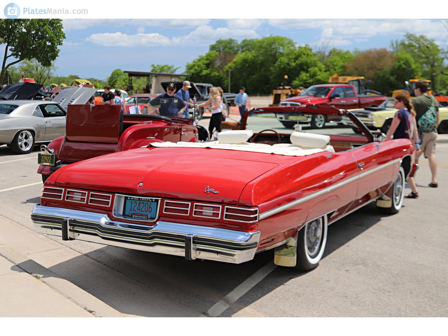 124206, Chevrolet Caprice 2nd gen 1975 2-door Convertible (67; B-body), 4th facelift, 1974–1975
