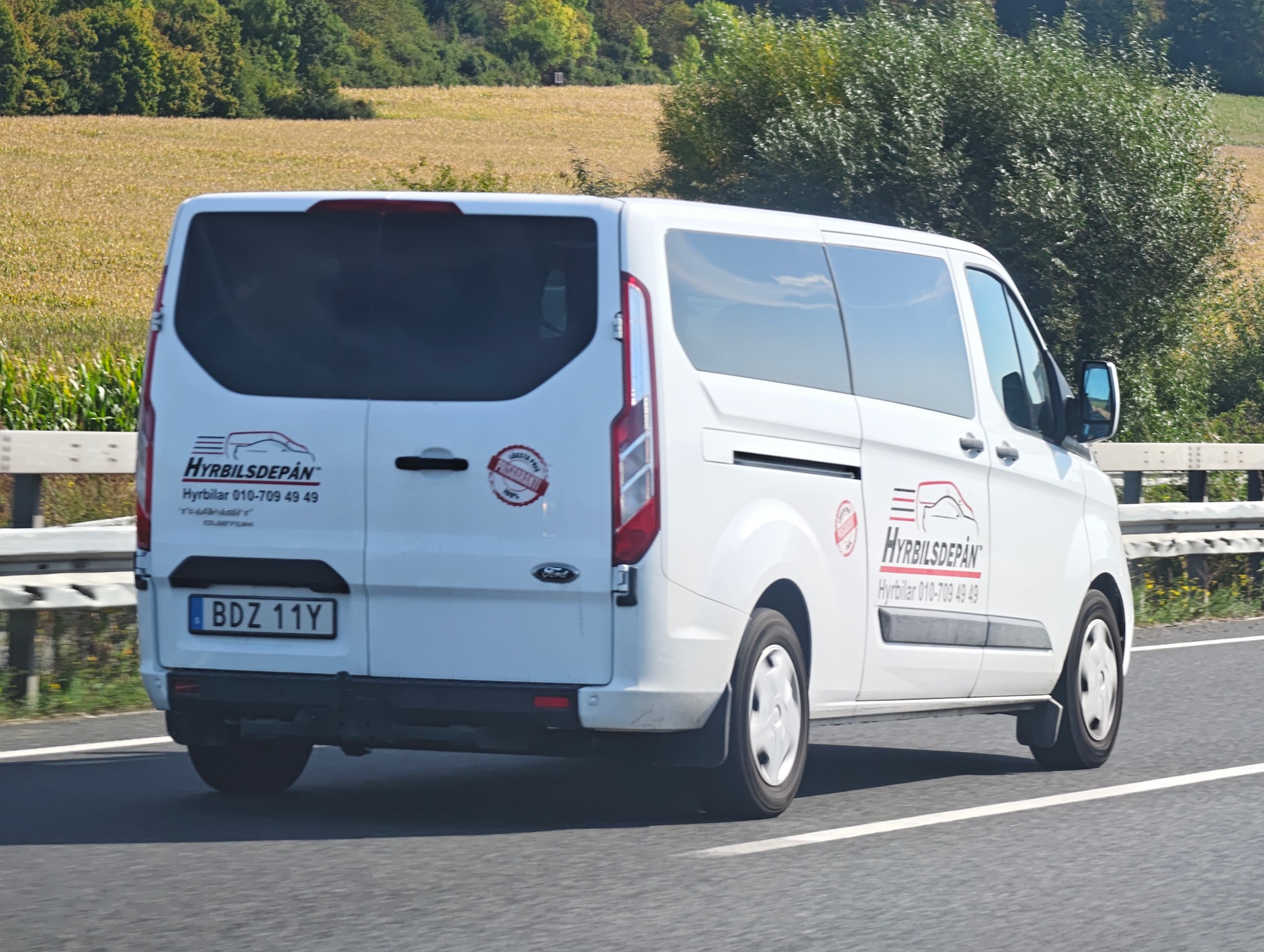 BDZ 11Y, Ford Transit Custom 1st gen (V362; Global-market), 2012–2023