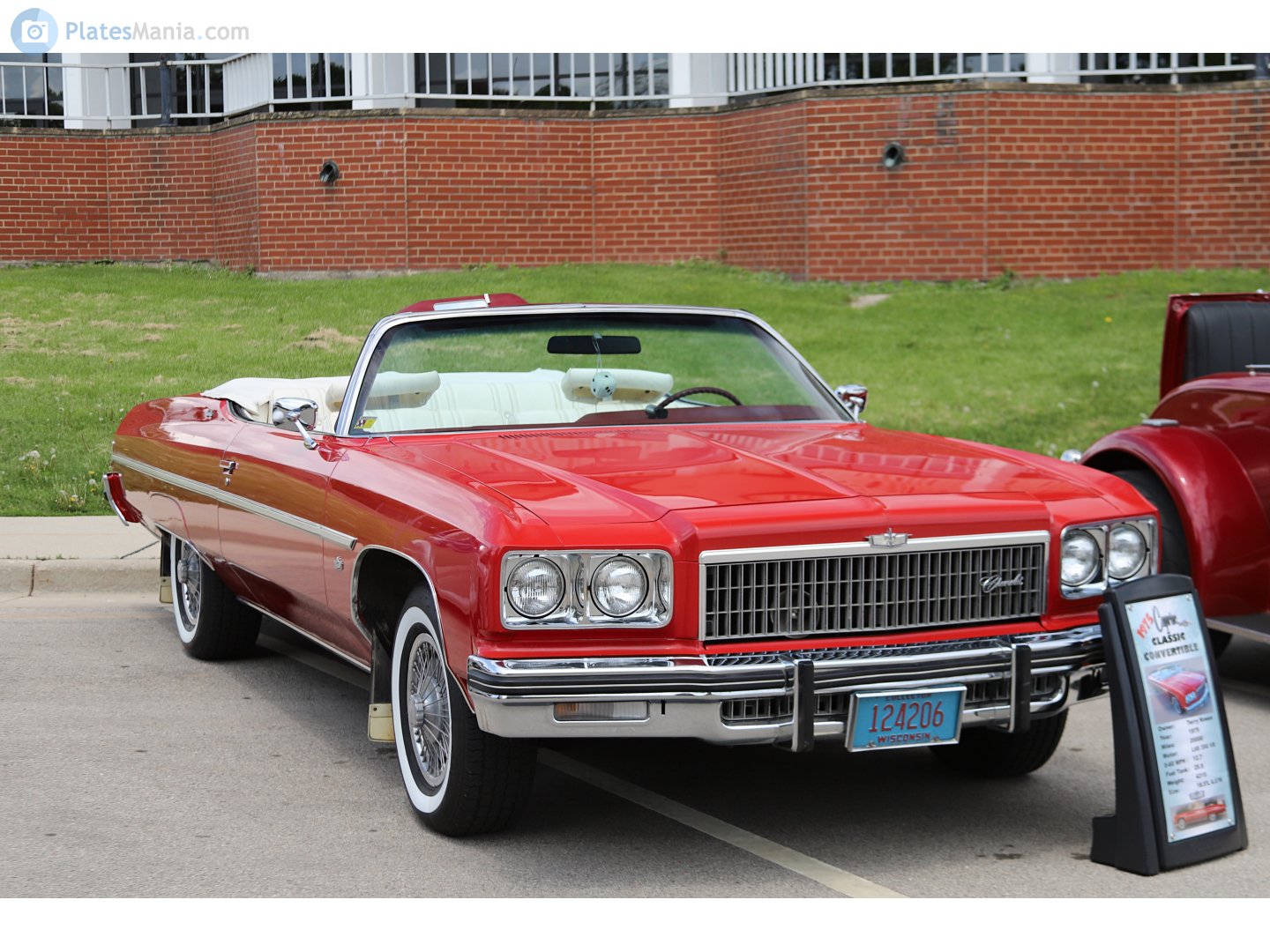124206, Chevrolet Caprice 2nd gen 1975 2-door Convertible (67; B-body), 4th facelift, 1974–1975