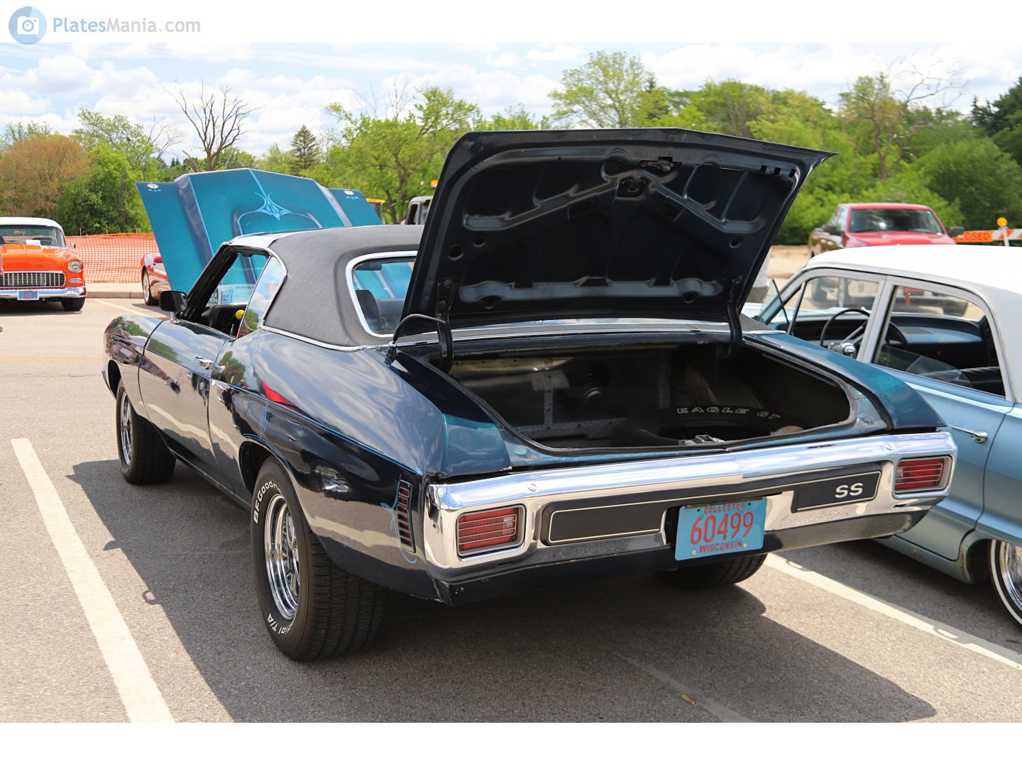 60499, Chevrolet Chevelle 2nd gen 1970 2-door Hardtop (27/37; A-body), 2nd facelift, 1969–1970