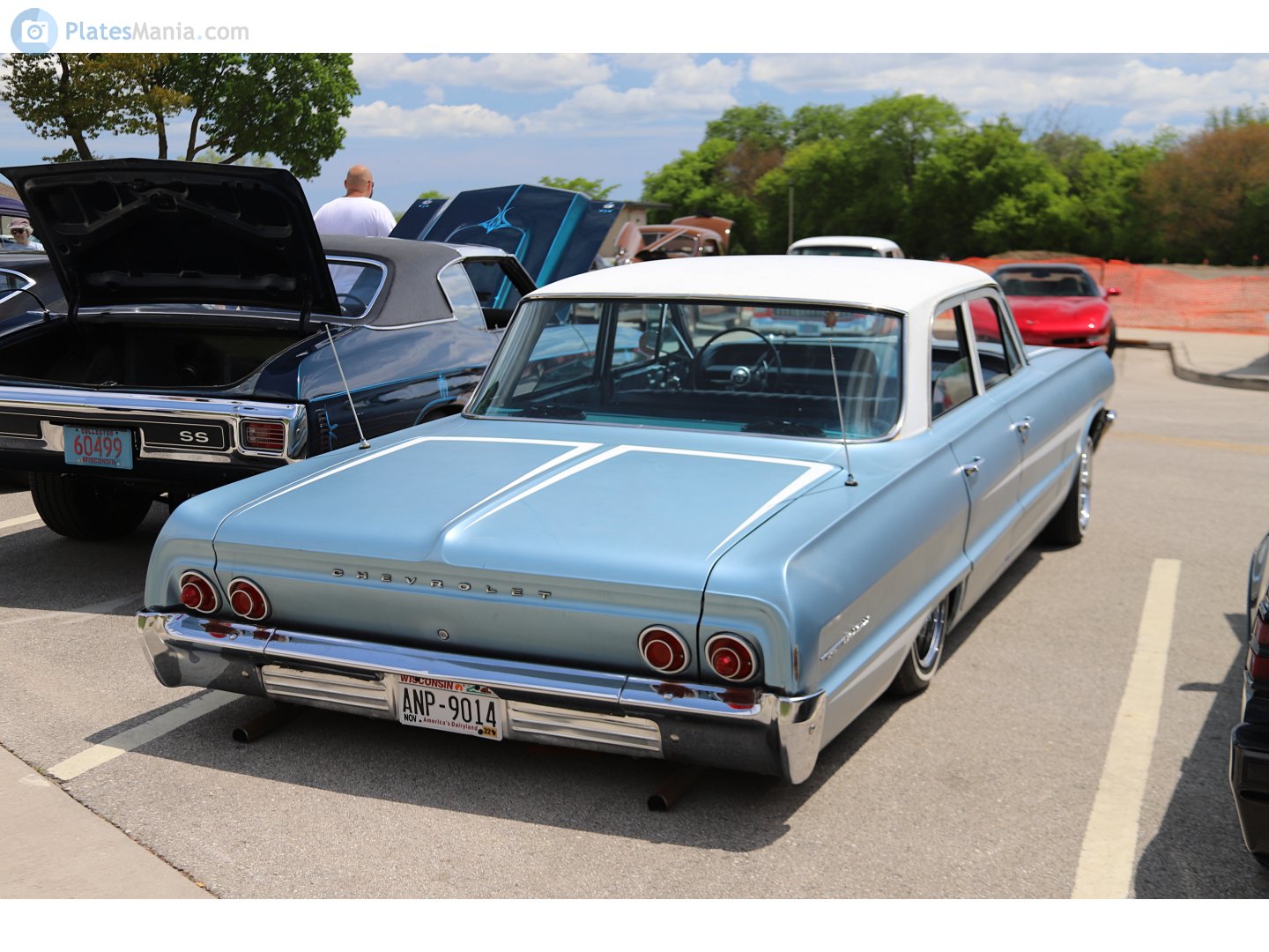 ANP-9014, Chevrolet Bel Air 5th gen 1964 4-door Sedan (1569/1669; B-body), 3rd facelift, 1963–1964