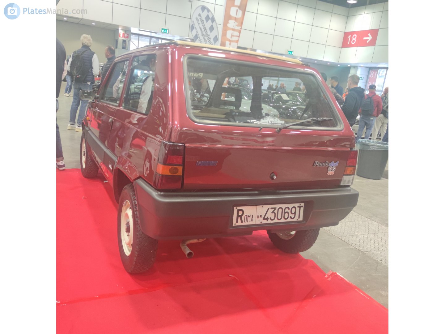 Roma 43069T, FIAT Panda 1st gen (141A/153A), facelift, 1986–2003