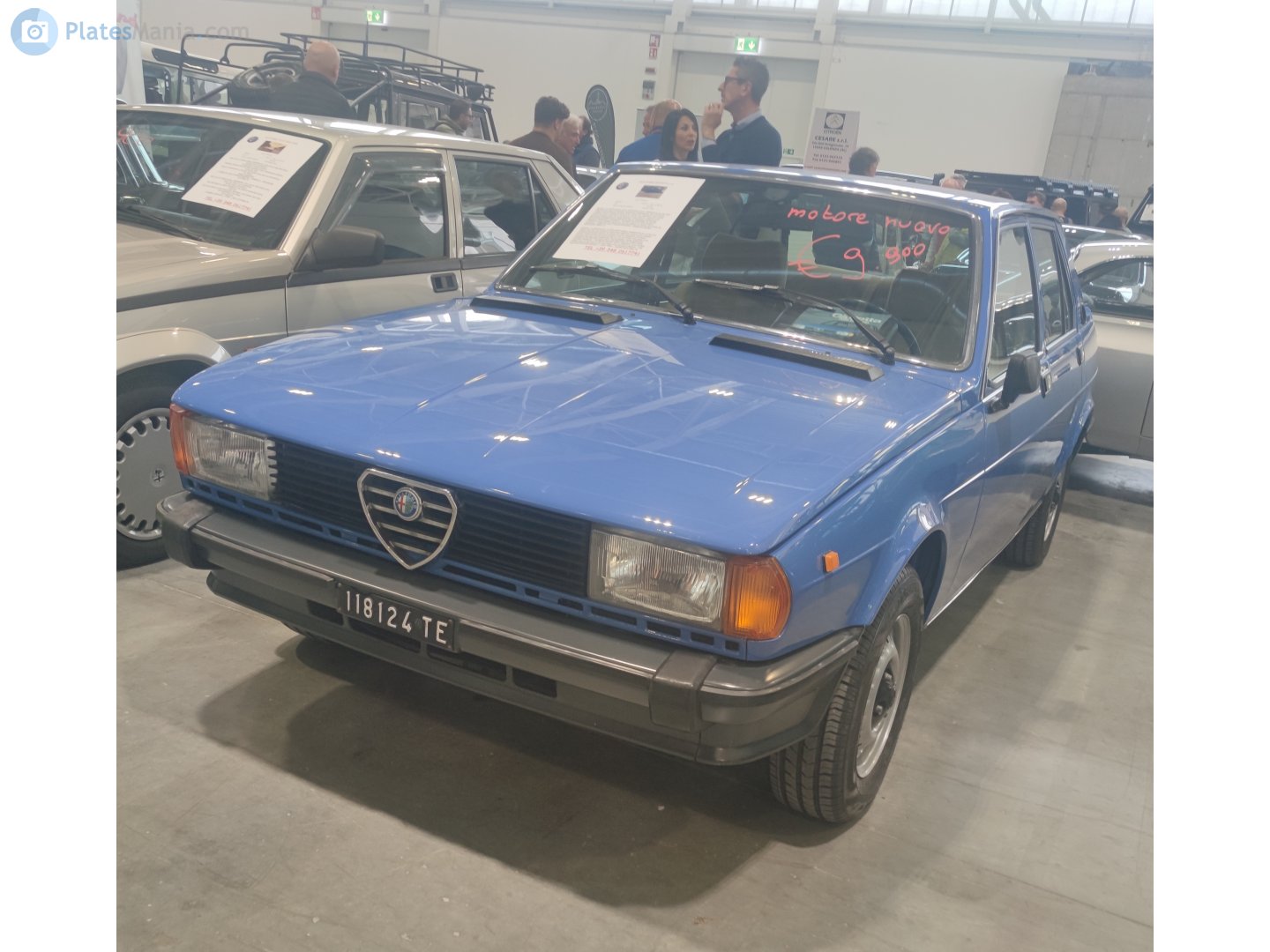 TE 118124, Alfa Romeo Giulietta 2nd gen (116), 1977–1985