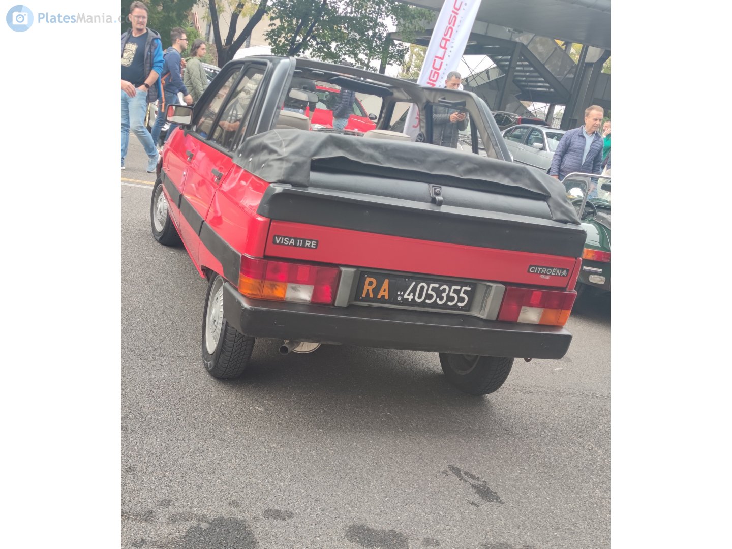 RA 405355, Citroёn Visa 1st gen Super E Decapotable, 1983–1985