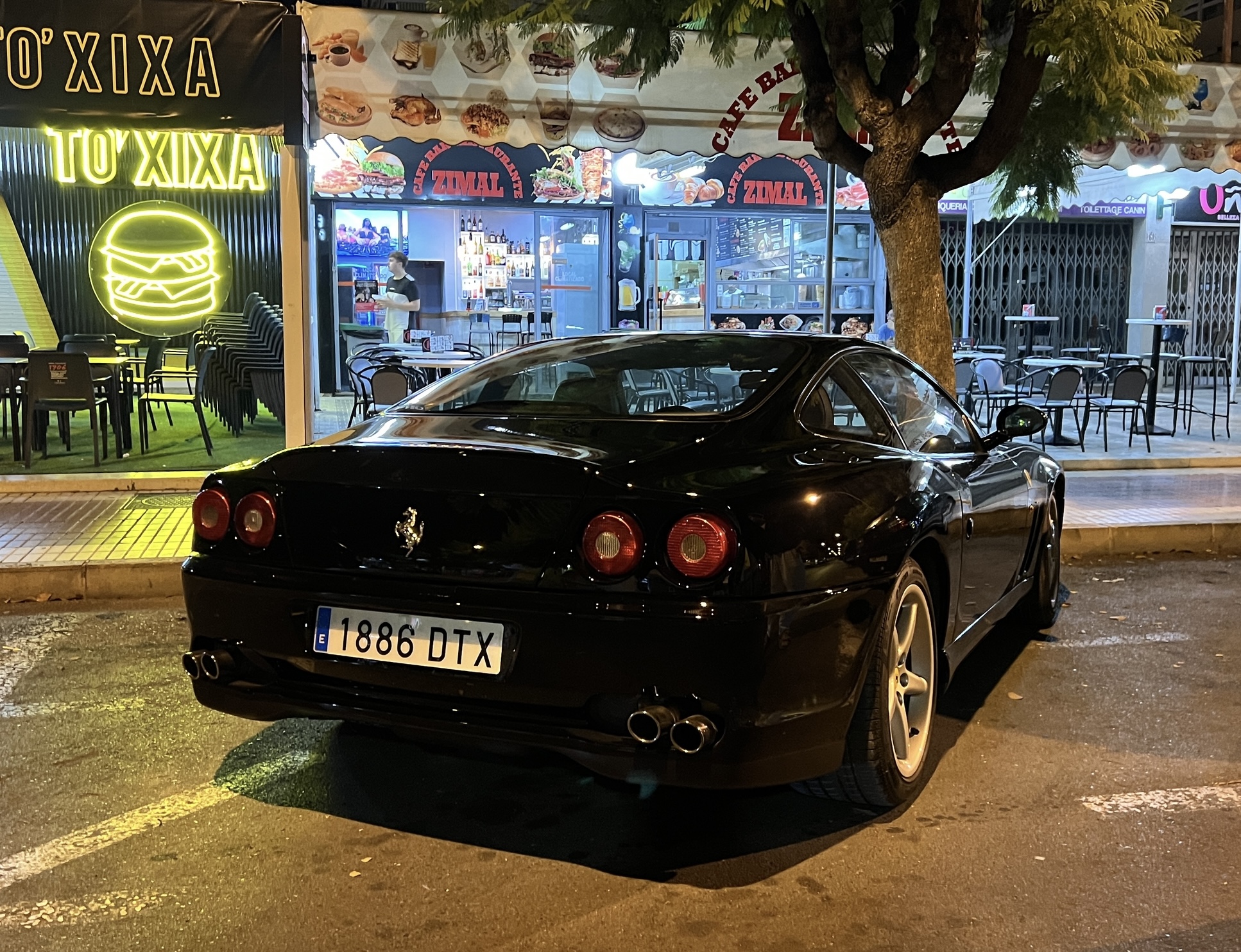 1886 DTX, Ferrari 550 1st gen Berlinetta (F133), 1996–2002