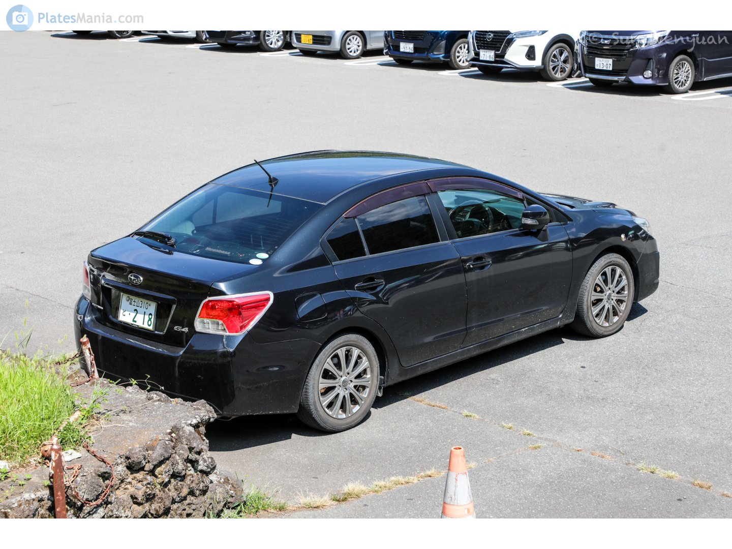 富士山 310 と 218, Subaru Impreza 4th gen Sedan (GJ), 2012–2016