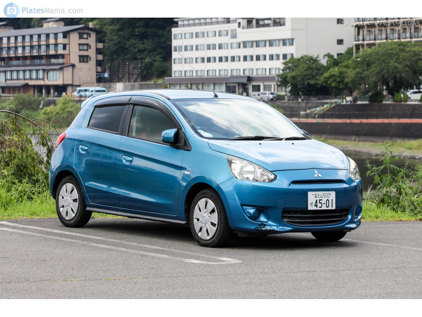富士山 500 せ 4501, Mitsubishi Mirage 6th gen Hatch (A00/LA), 2012–2016