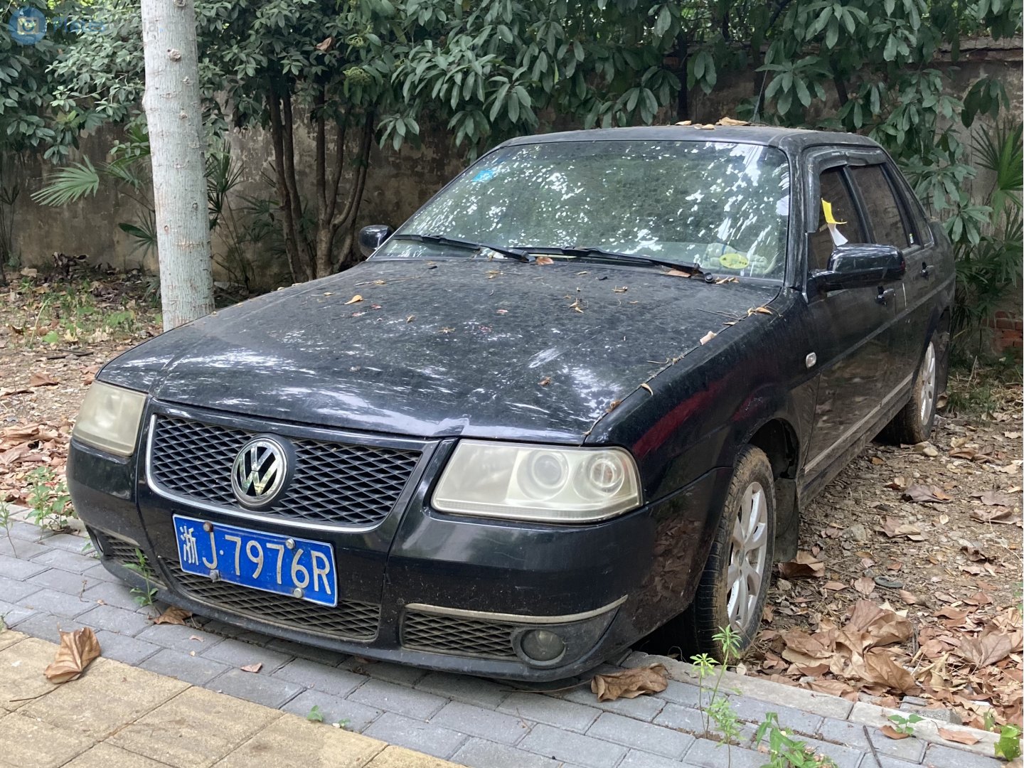 浙J·7976R, Volkswagen Santana 1st gen Vista Sedan (CN-market), 3rd facelift, 2008–2013