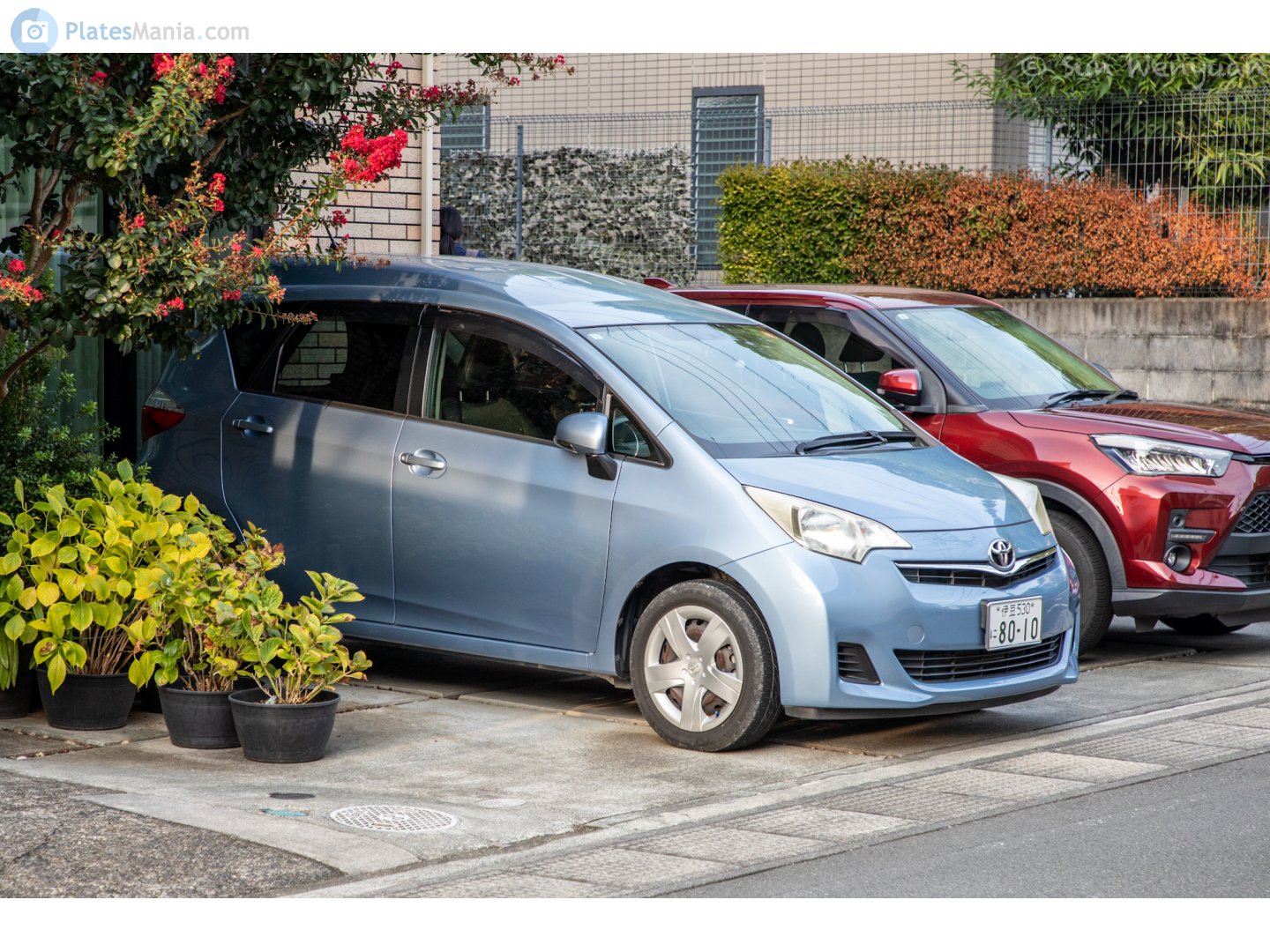 伊豆 530 に 8010, Toyota Ractis 2nd gen (XP120), 2010–2016