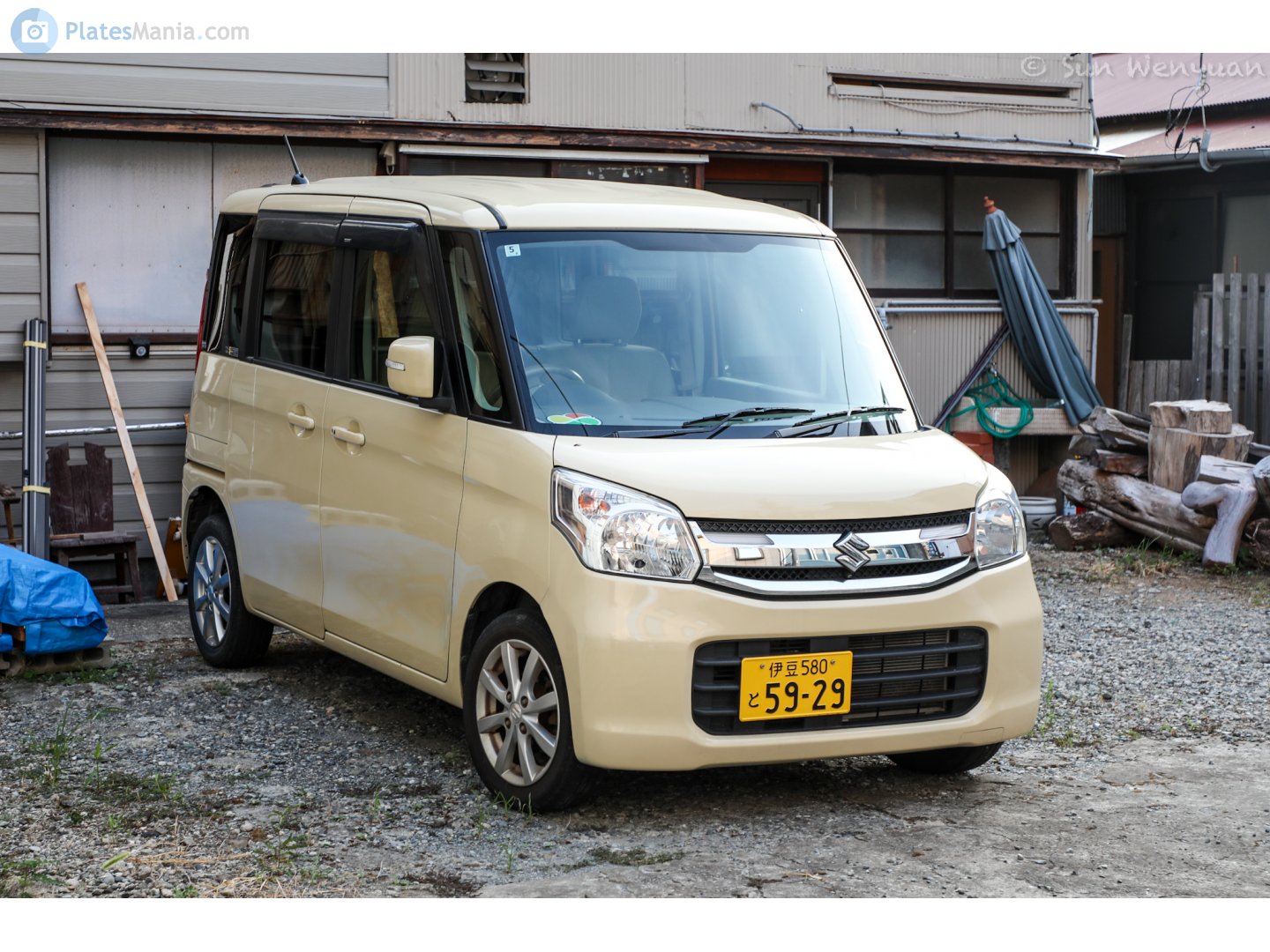 伊豆 580 と 5929, Suzuki Spacia 1st gen (MK32S/42S), 2013–2018