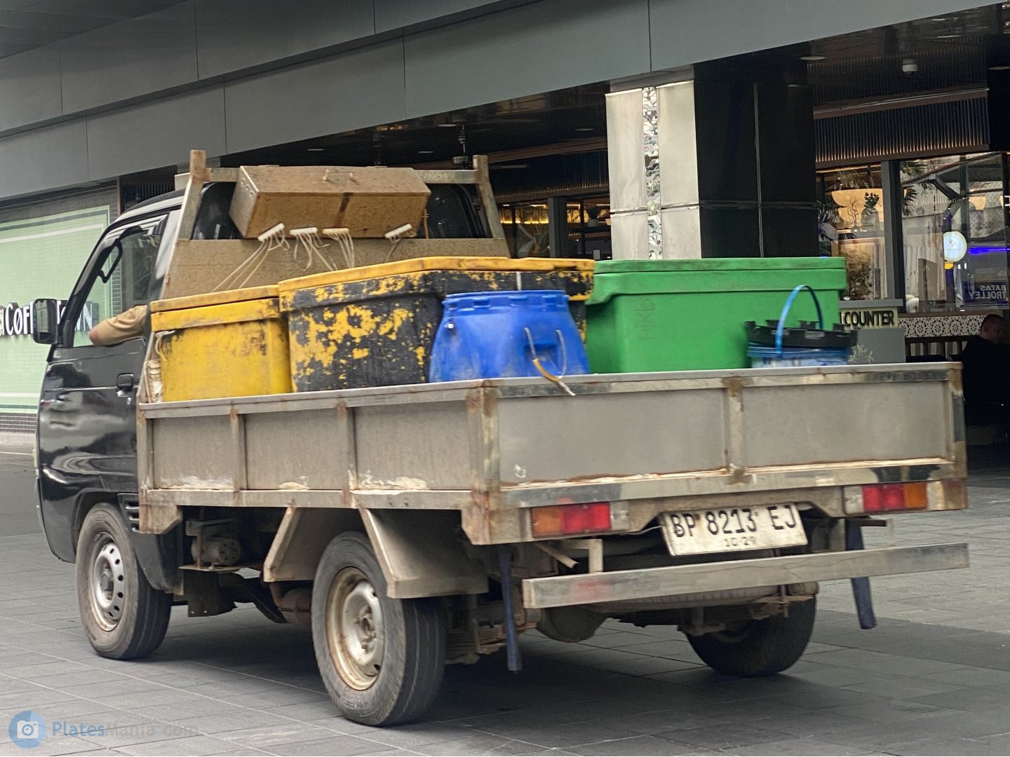 BP 8213 EJ, Suzuki Carry 8th gen (Futura) (Super Carry) Truck, 1st facelift, 1991–