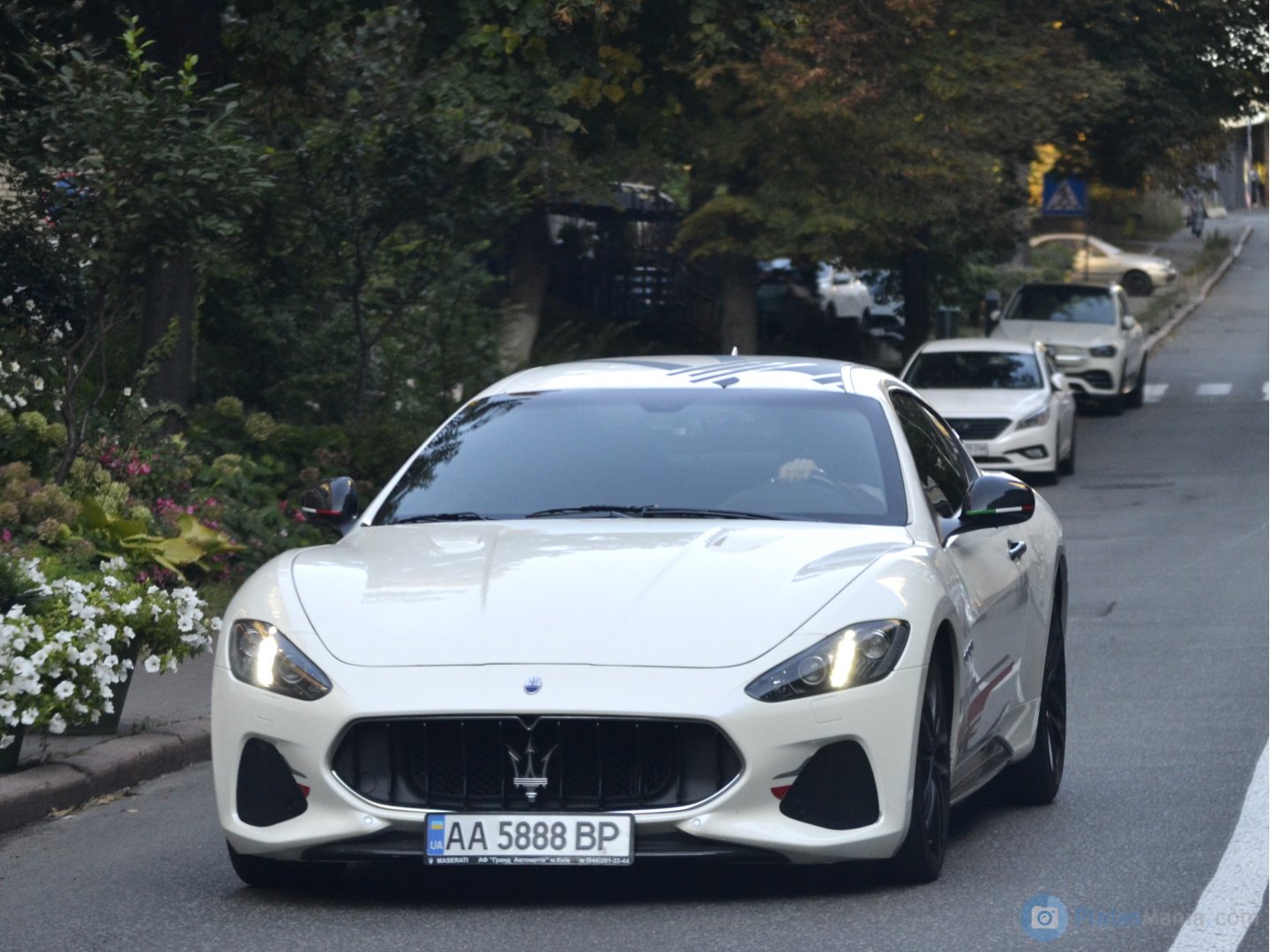 AA 5888 BP, Maserati GranTurismo 1st gen Coupé (M145), facelift, 2017–2019