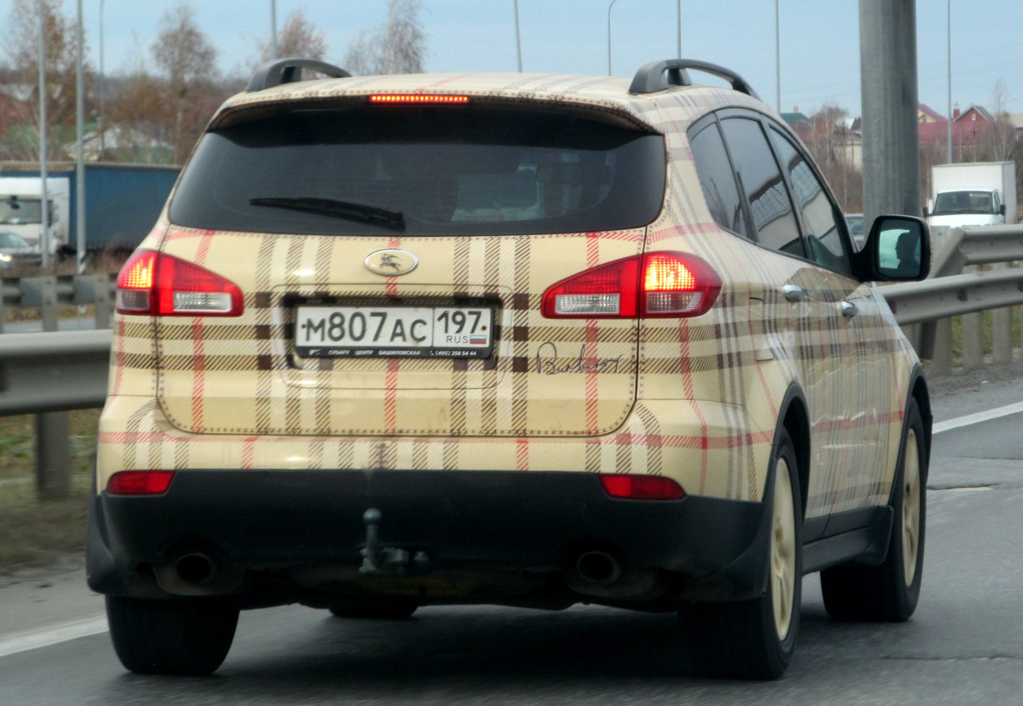 м 807 ас 197, Subaru Tribeca 1st gen (WX), facelift, 2007–2014