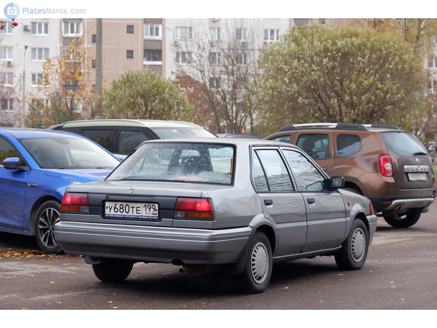 у 680 те 199, Nissan Sunny 6th gen Sedan (N13; EU-market), 1986–1990