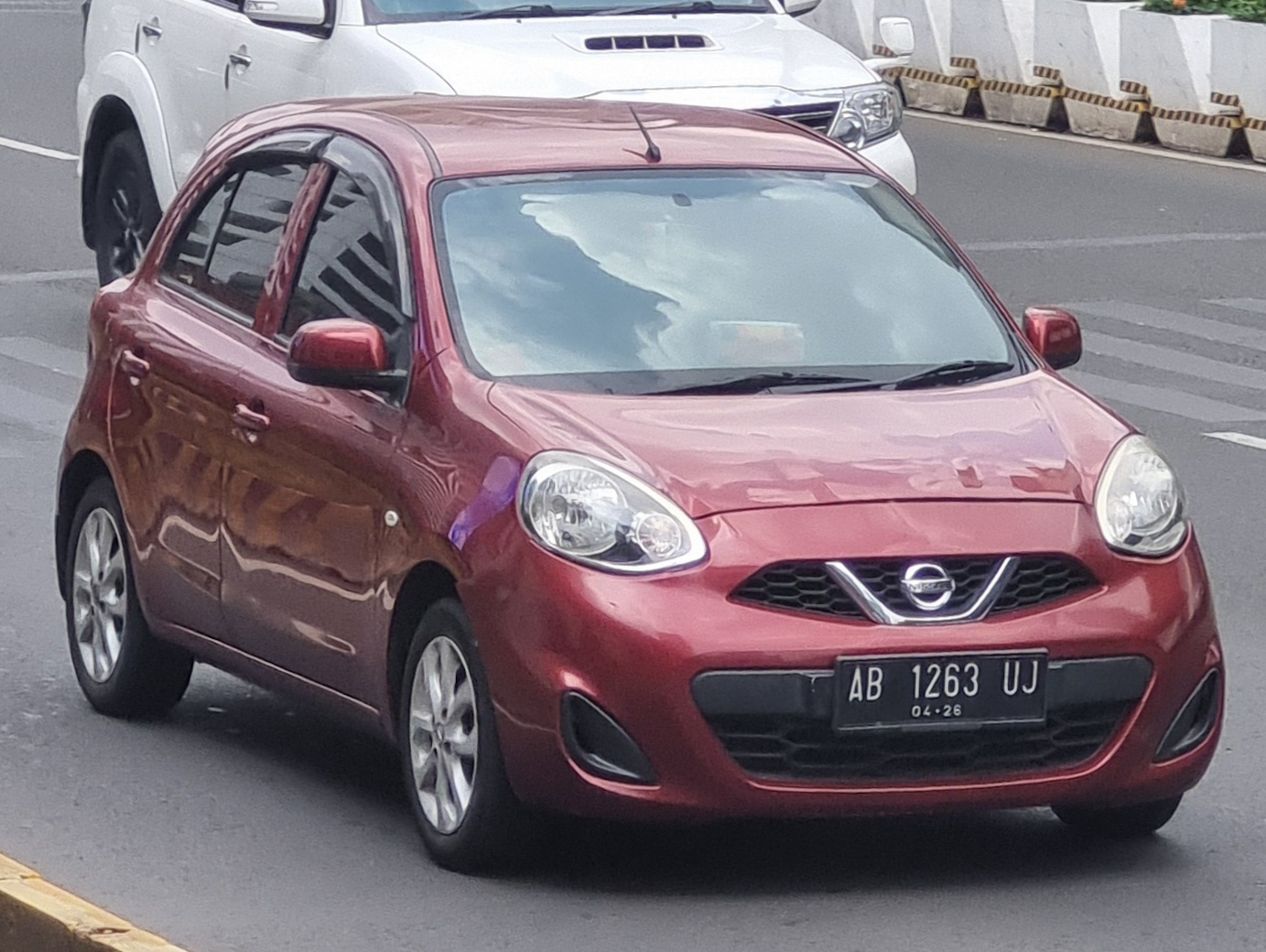AB 1263 UJ, Nissan March 4th gen (K13), 1st facelift, 2013–2022