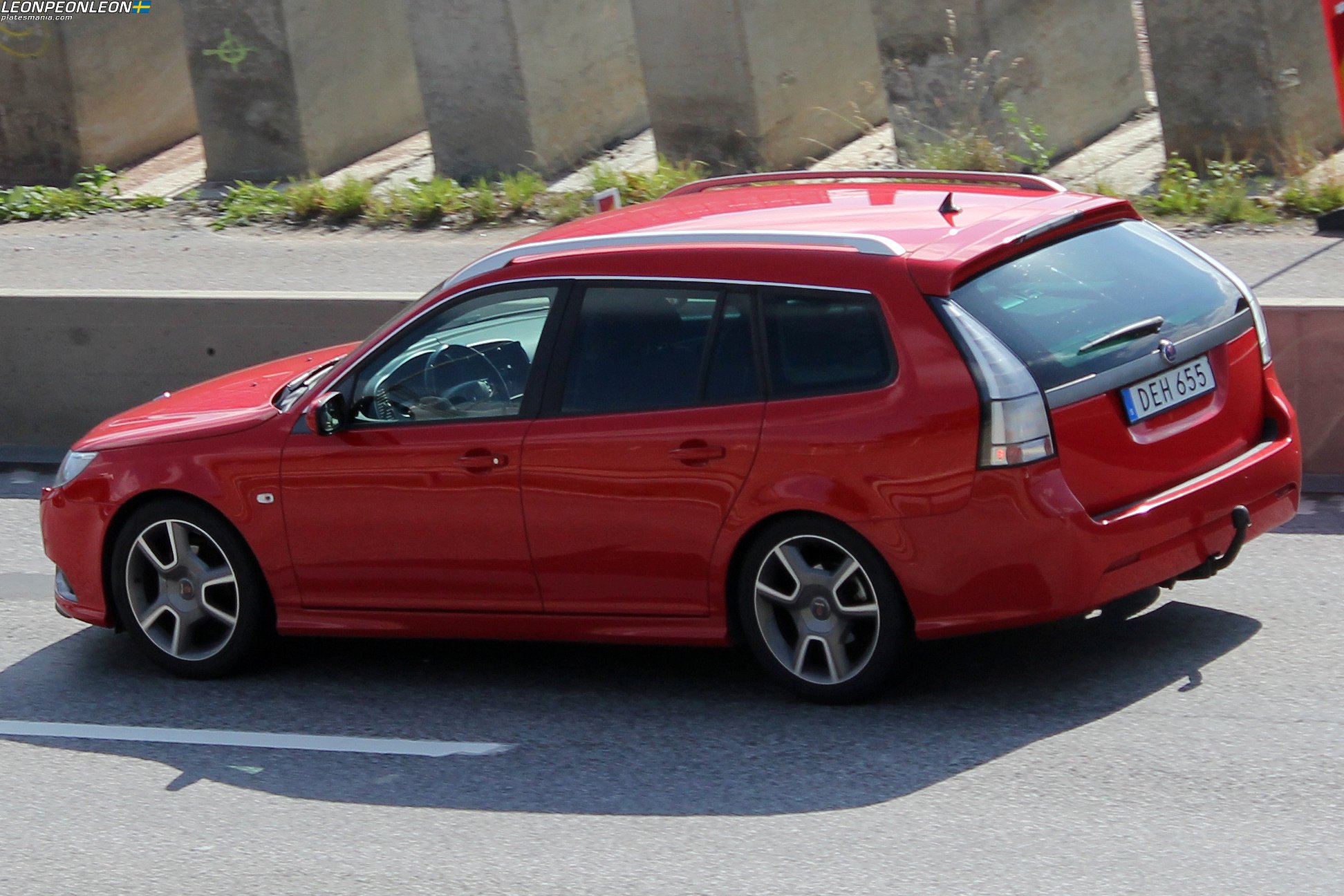 DEH 655, SAAB 9-3 2nd gen SportCombi Wagon (YS3F), facelift, 2007–2012