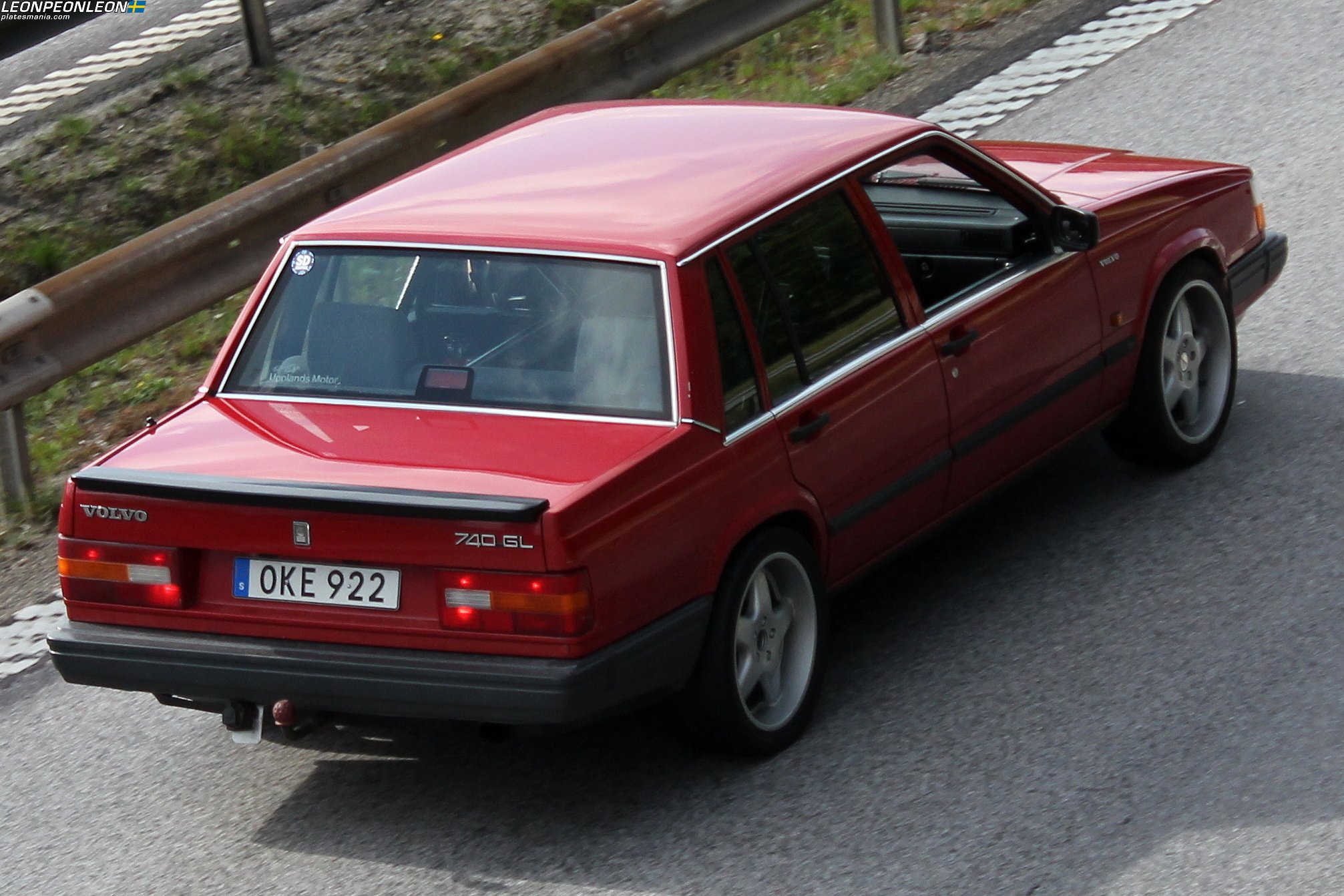 OKE 922, Volvo 740 1st gen Sedan (744), facelift, 1989–1992