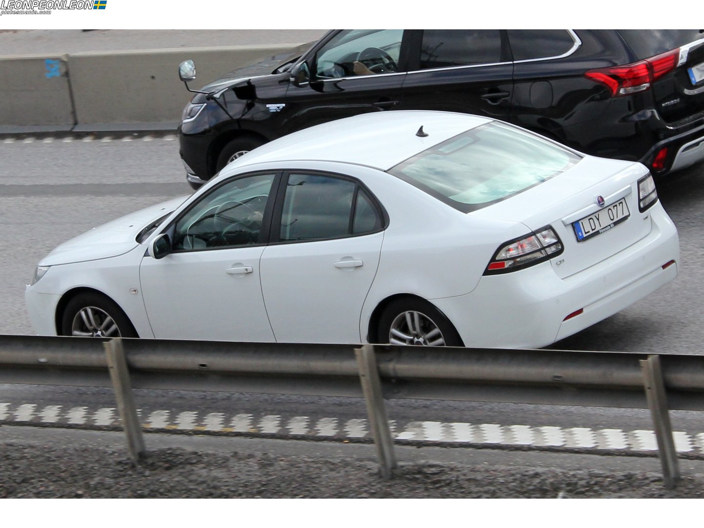 LDY 077, SAAB 9-3 2nd gen Sedan (YS3F), facelift, 2007–2014