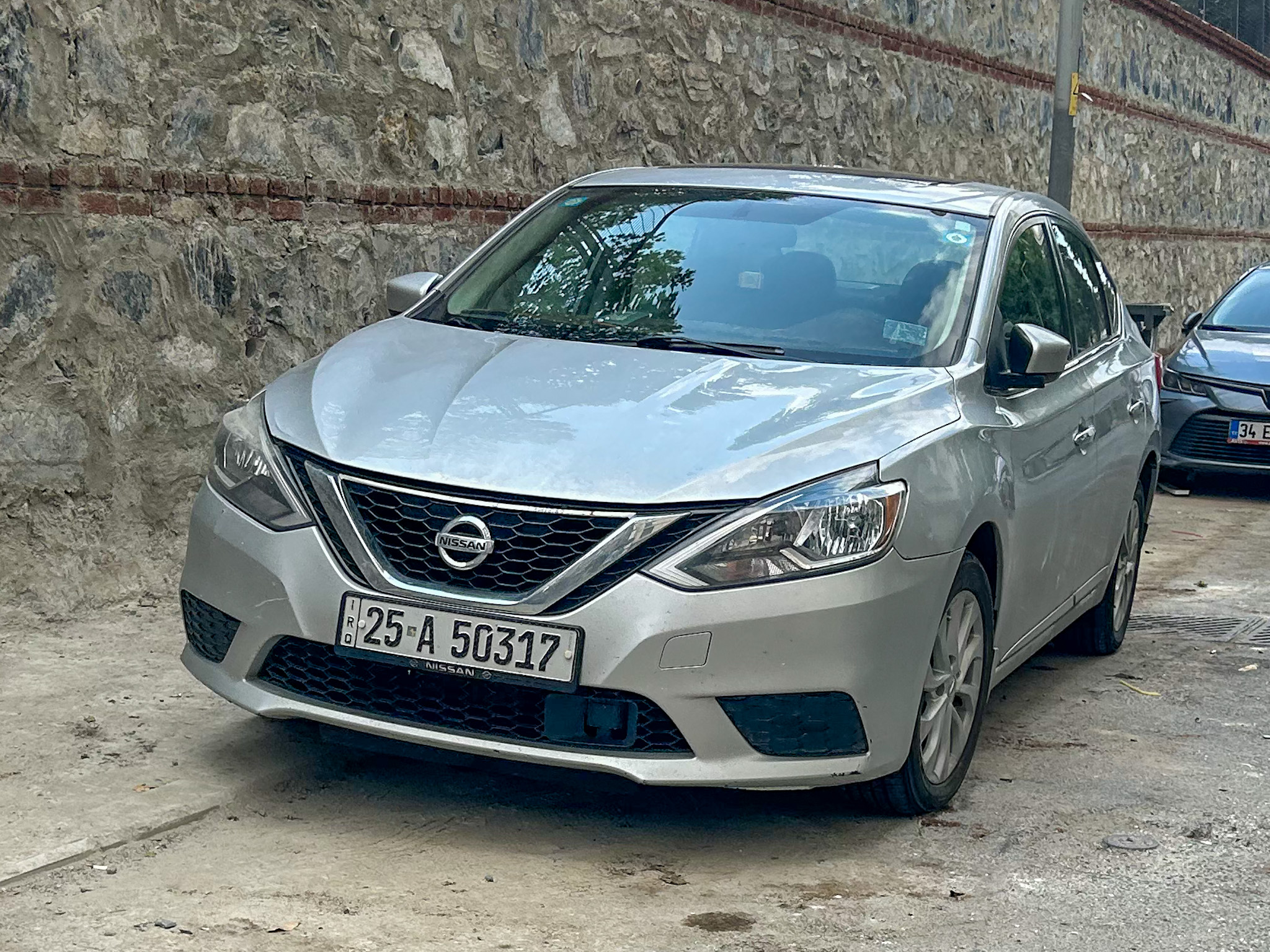 25 A 50317, Nissan Sentra 7th gen (B17), facelift, 2016–2021 (–present for EG-market)