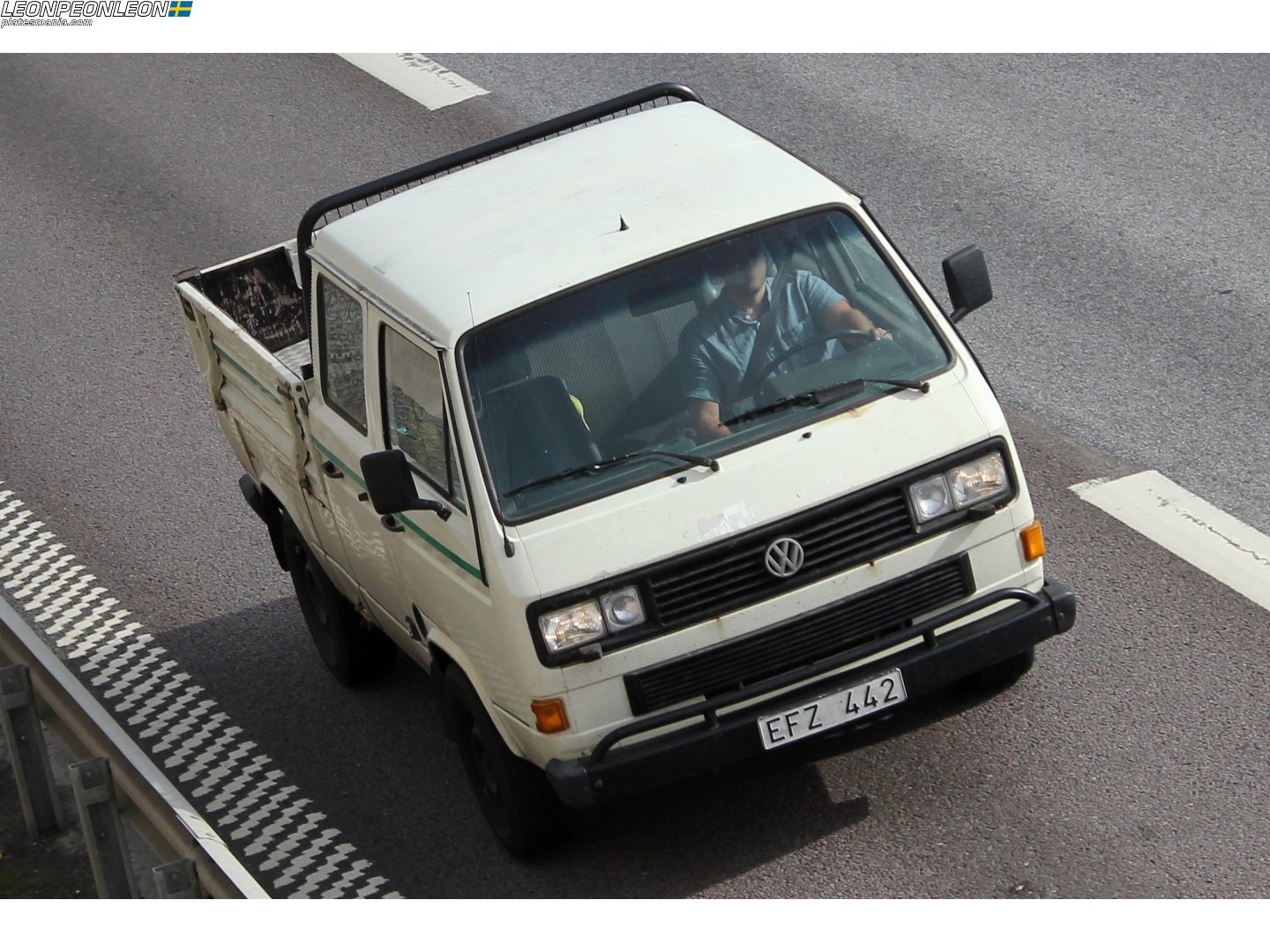 EFZ 442, Volkswagen Transporter 3rd gen Double Cab Pickup (T3), 1979–1992