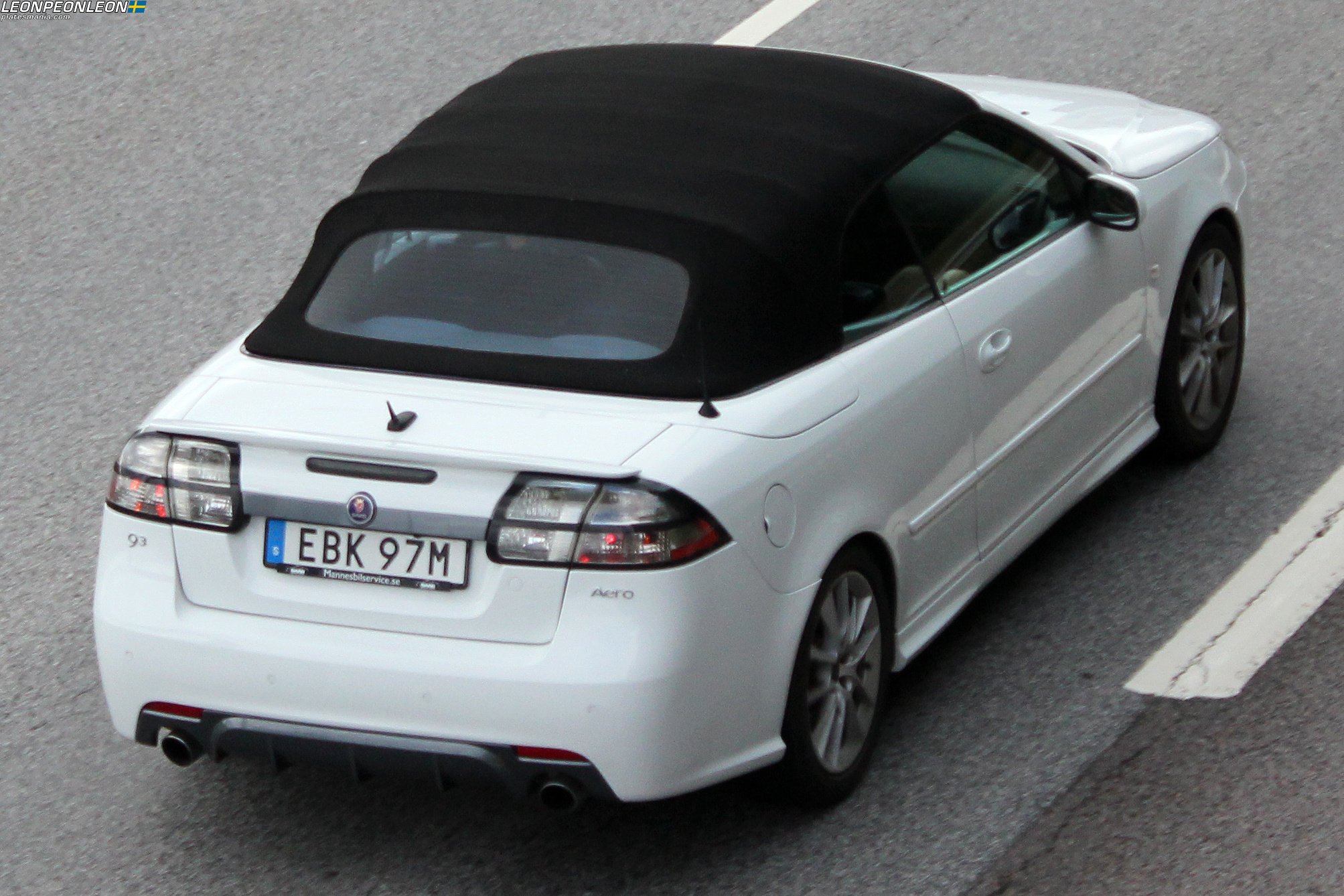 EBK 97M, SAAB 9-3 2nd gen Convertible (YS3F), facelift, 2007–2012