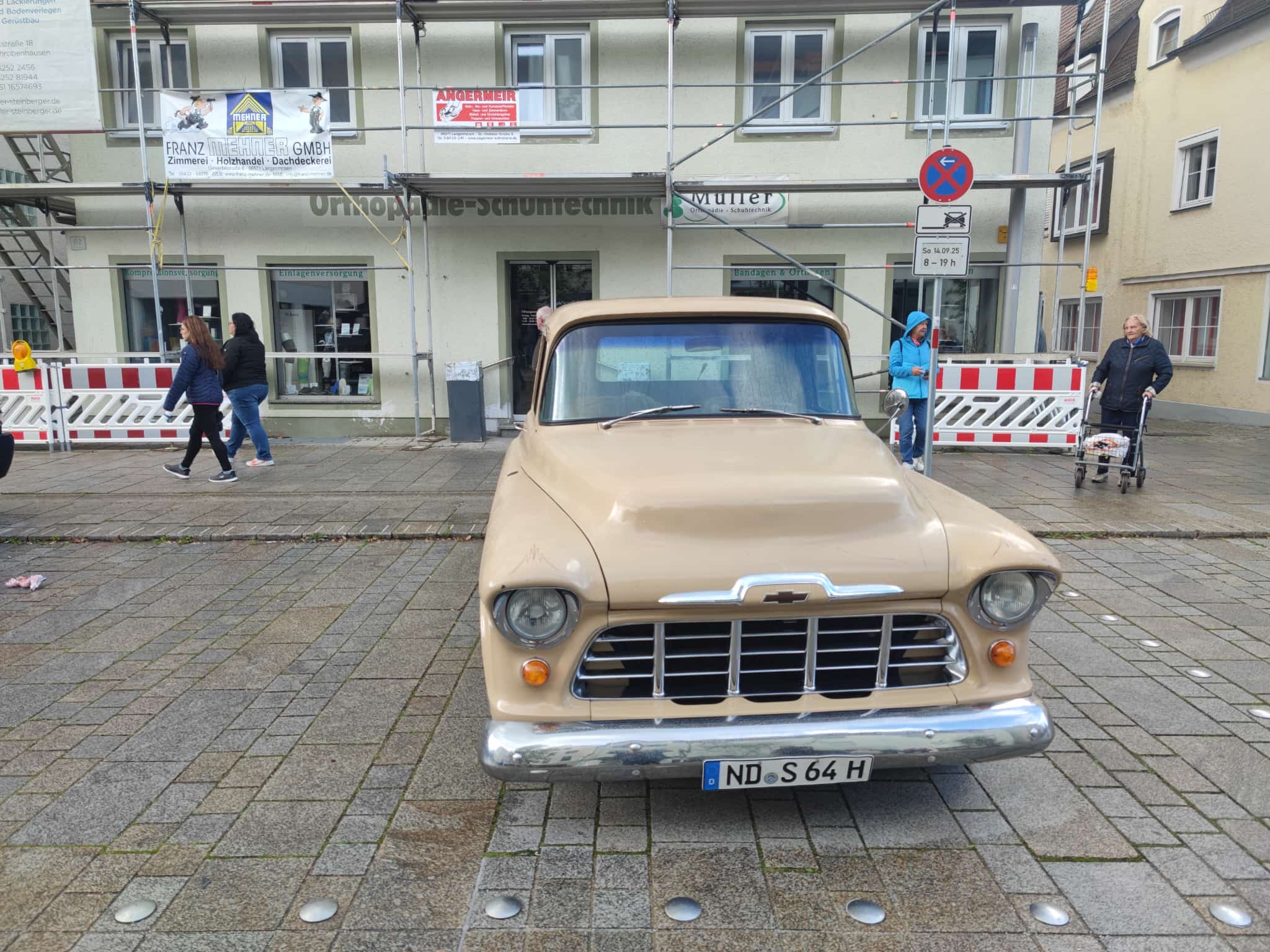 ND S 64 H, Chevrolet Task Force Light-Duty 3000 Stepside Pickup (A-body), 1955–1957