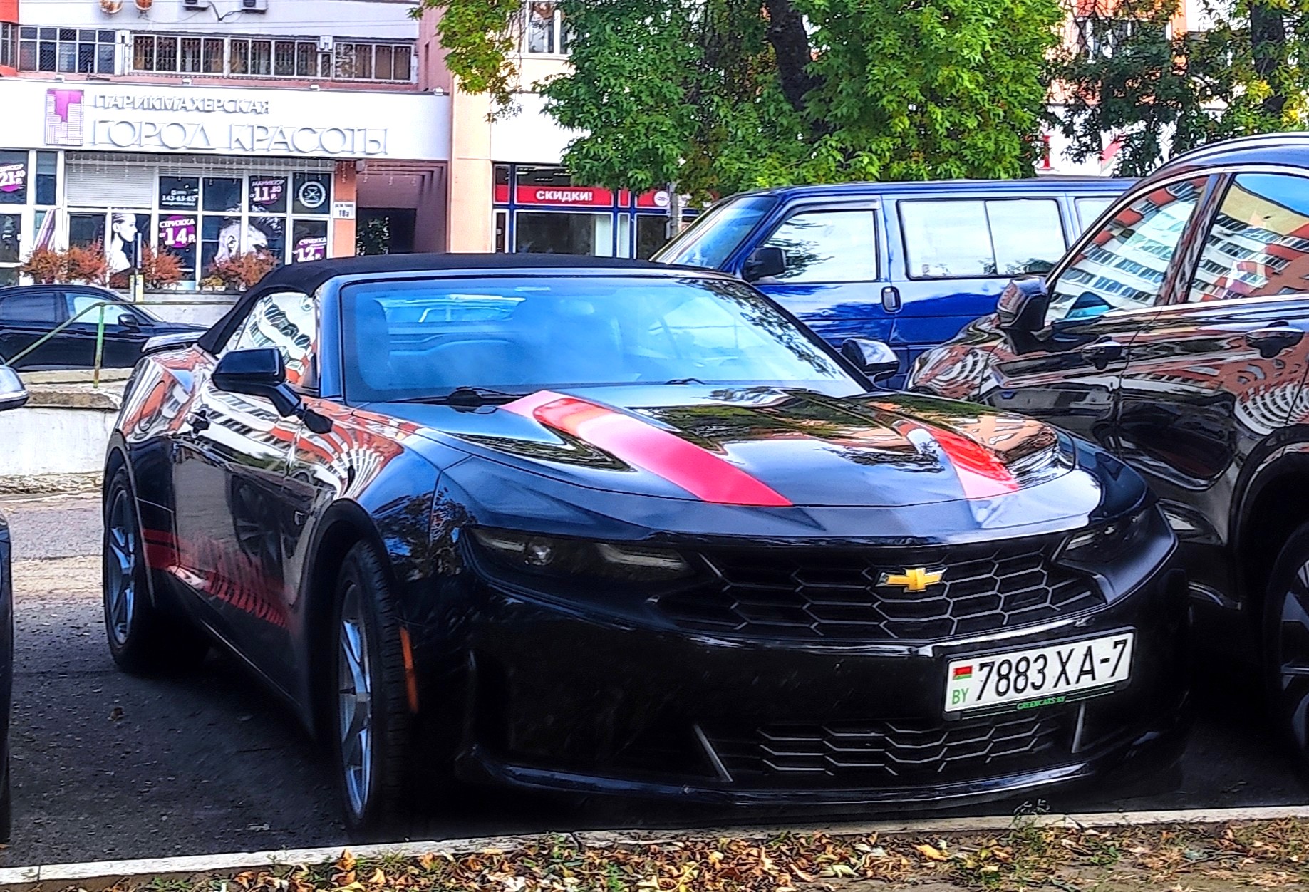 7883 XA-7, Chevrolet Camaro 5th gen Convertible (Zeta I), facelift, 2013–2015