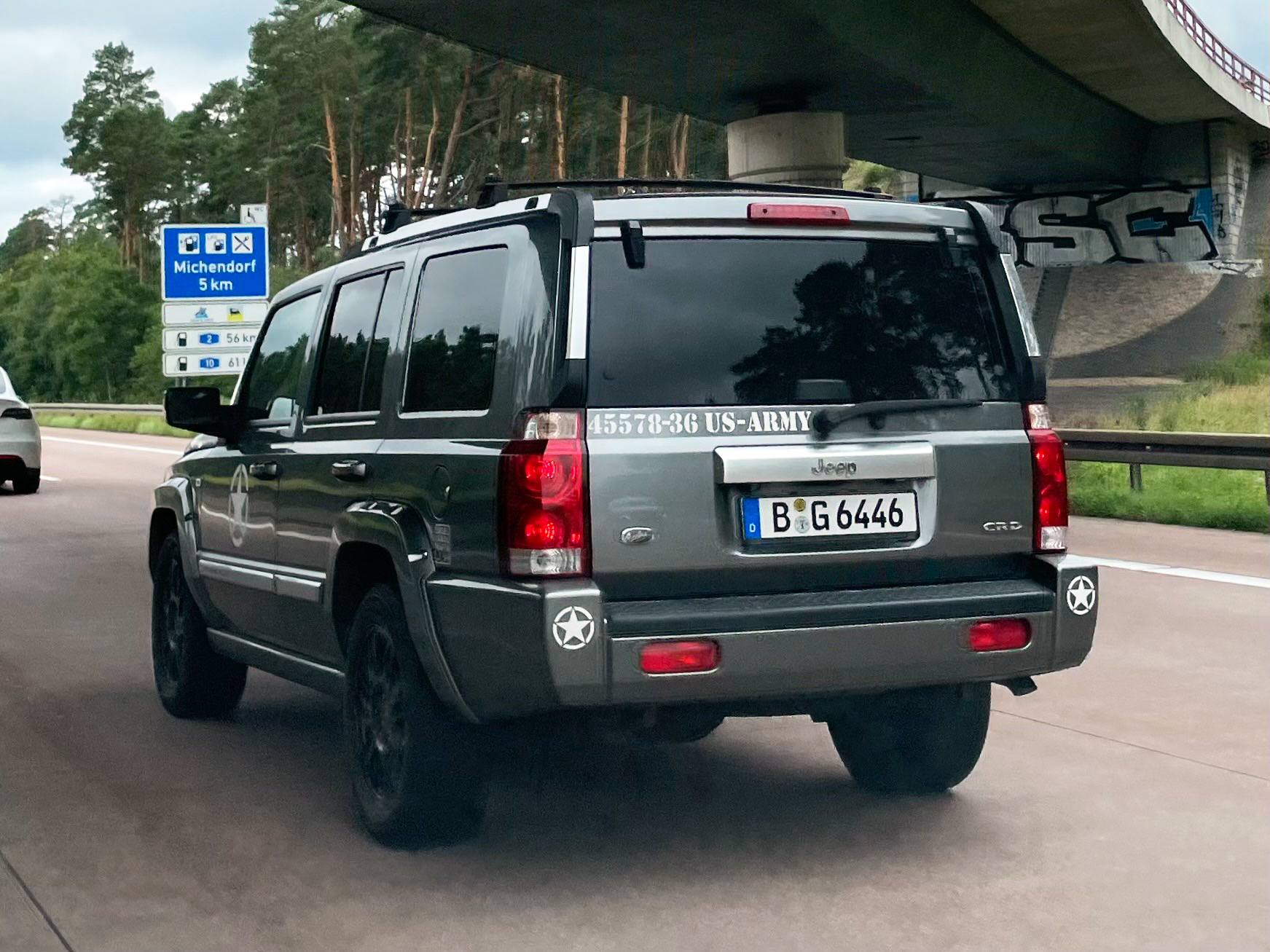 B G 6446, Jeep Commander 1st gen (XK/XH; Global-market), 2005–2010