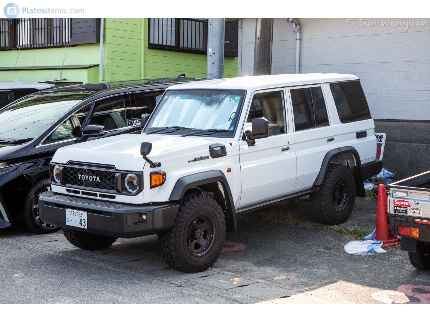 八王子 332 と 43, Toyota Land Cruiser 70 5-door SUV (J76), 2nd facelift, 2023–