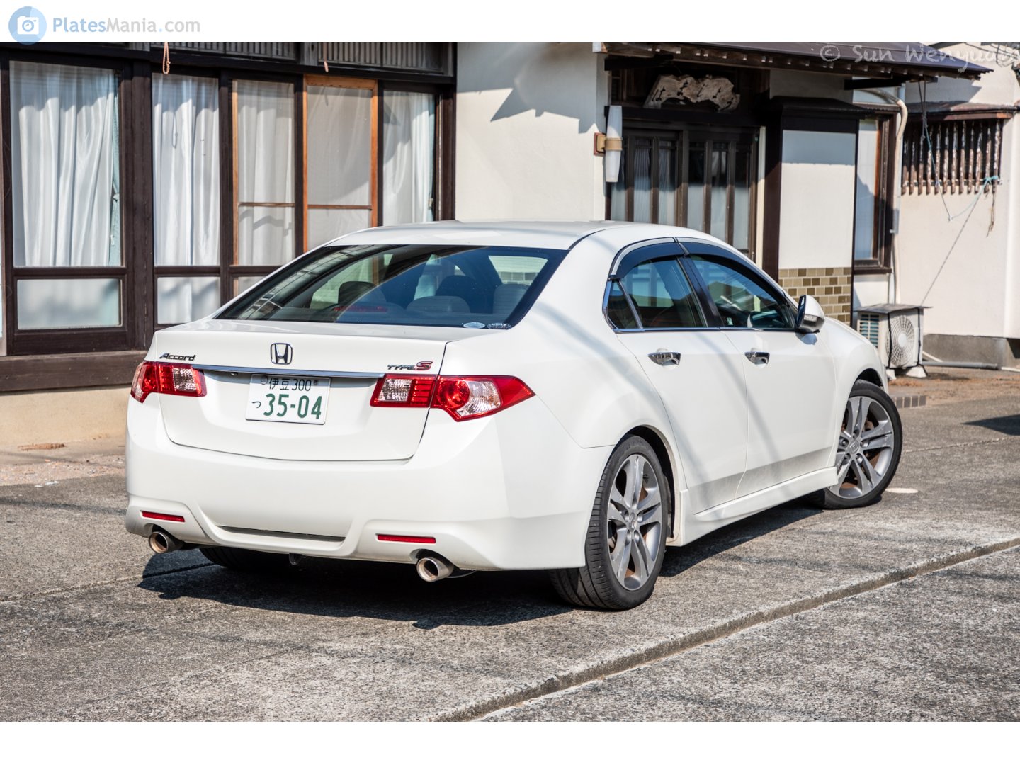 伊豆 300 つ 3504, Honda Accord 8th gen (Euro) Sedan (CU), 2008–2015