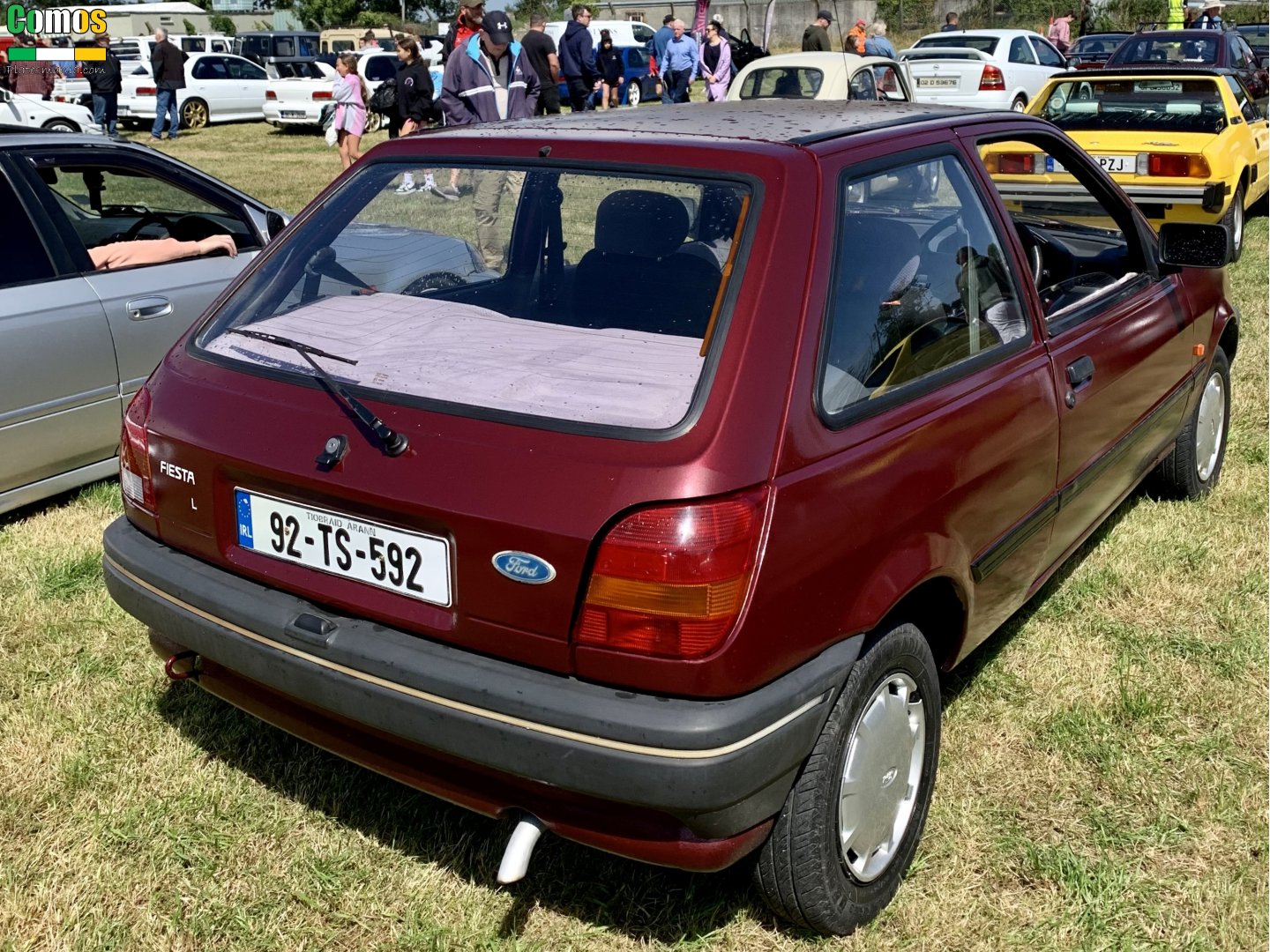 92-TS-592, Ford Fiesta 3rd gen (Classic) 3-door Hatch (FAJ; BE13), 1989–1997