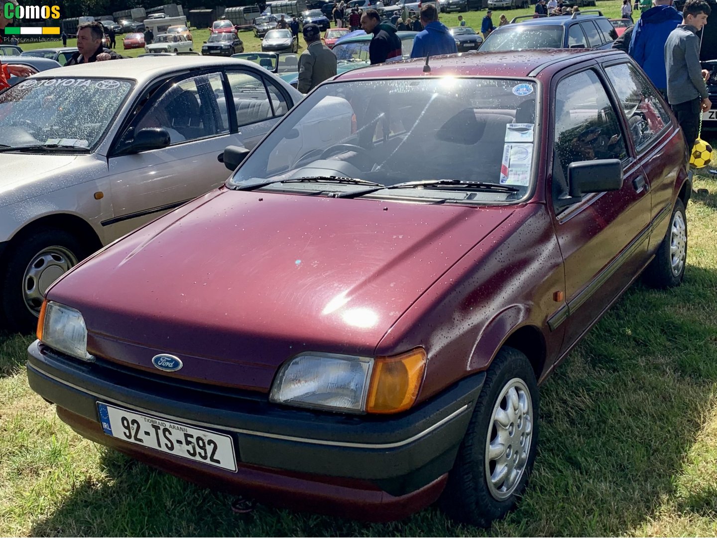 92-TS-592, Ford Fiesta 3rd gen (Classic) 3-door Hatch (FAJ; BE13), 1989–1997