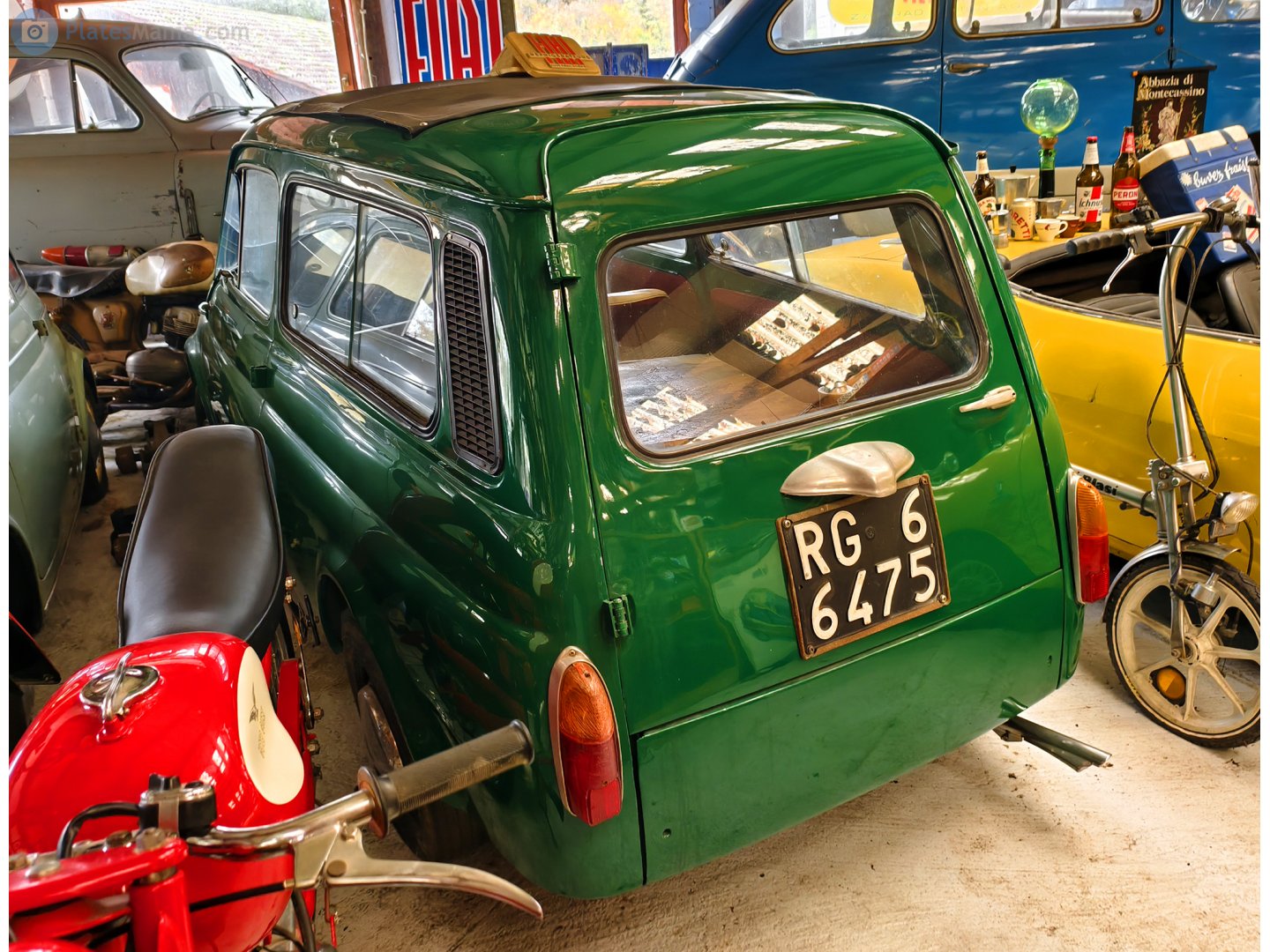 RG 66475, FIAT 500 1st gen 500 Giardiniera (110), 1960–1968