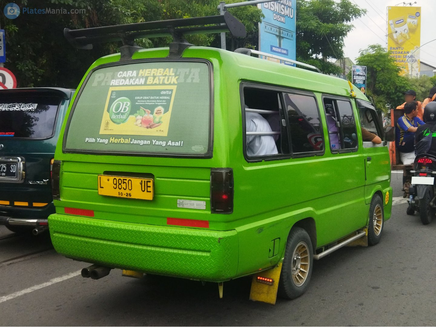 L 9850 UE, Suzuki Carry 7th gen Super Carry Extra Pickup (ST100; ID-market), 2nd facelift, 1986–2009
