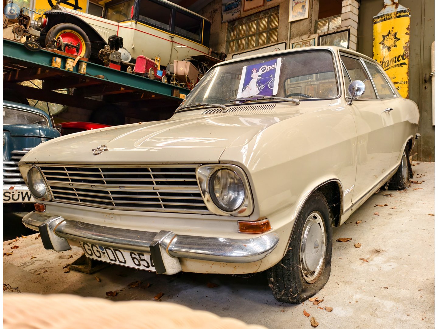 GG DD 654, Opel Kadett 2nd gen 2-door Sedan (B), 1965–1973