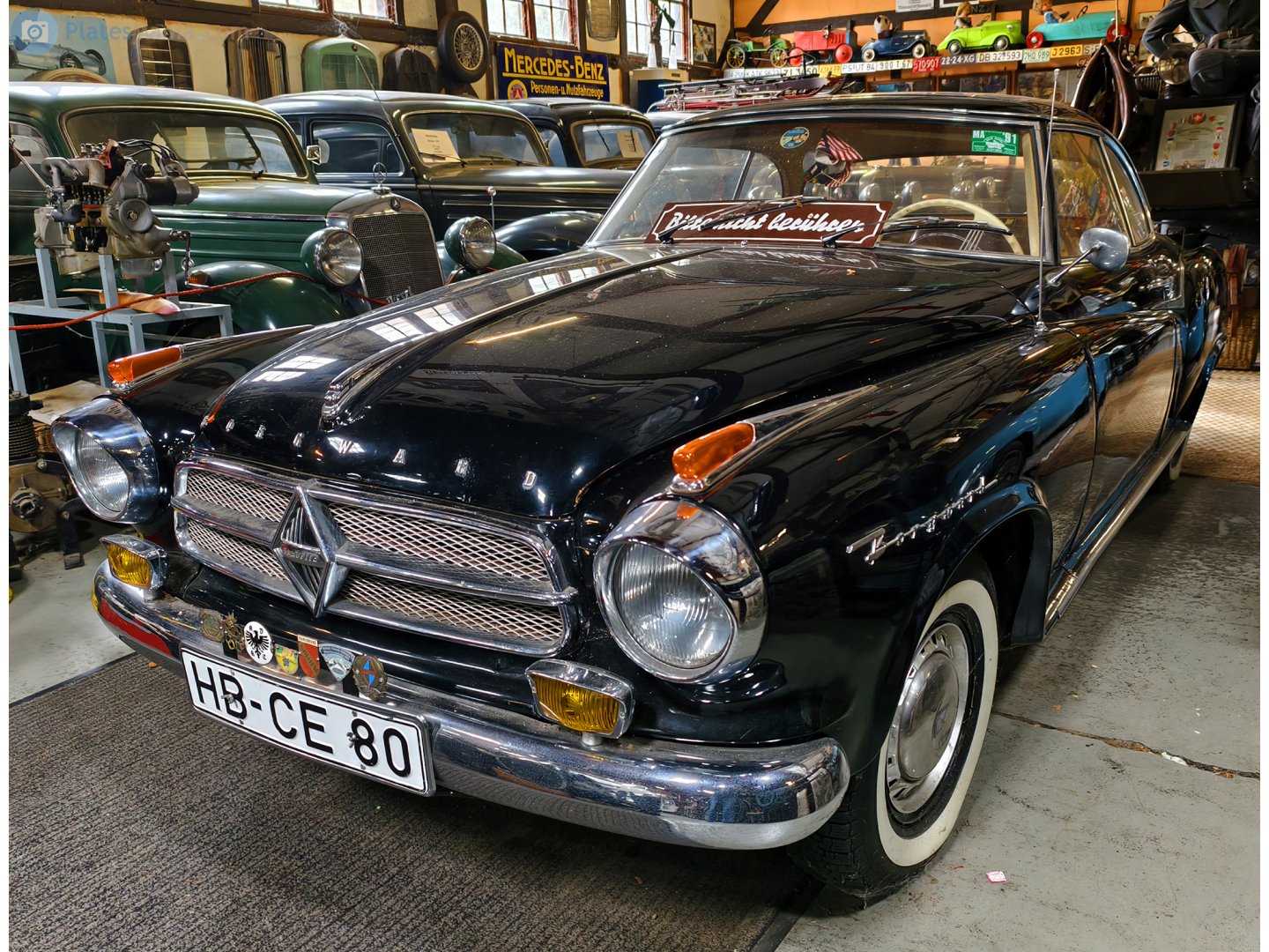 HB CE 80, Borgward Isabella 1st gen 2-door Coupé, 1957–1961 (–1965 for LATAM-market)