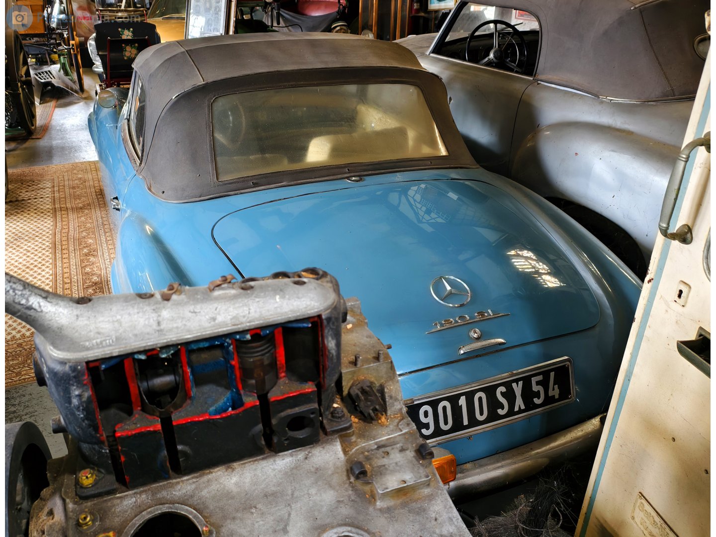 9010 SX 54, Mercedes-Benz SL-Klasse 1st gen 190 SL (W121), 1955–1963