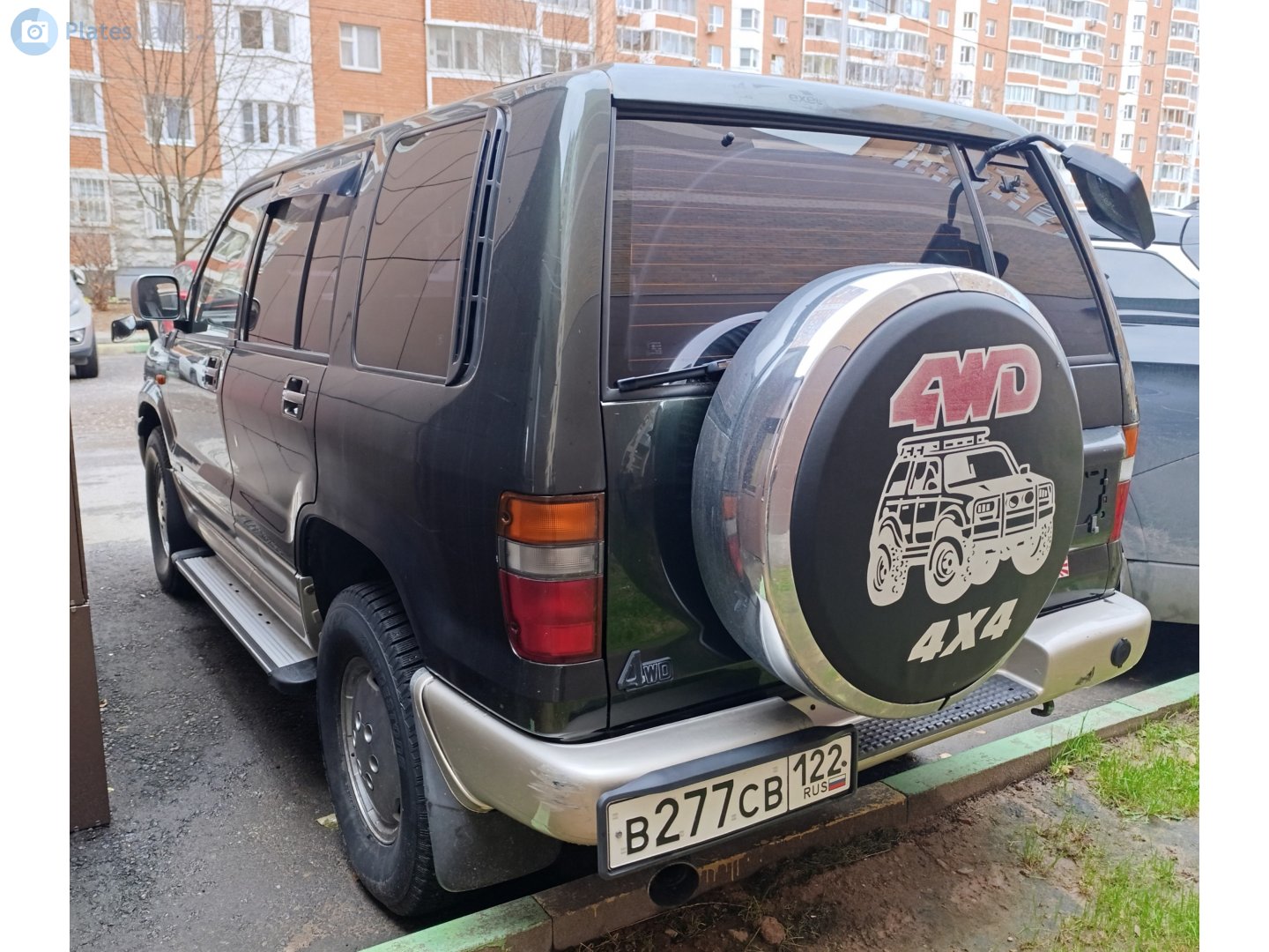 в 277 св 122, Isuzu Trooper 2nd gen, 5-door, 1991-2002
