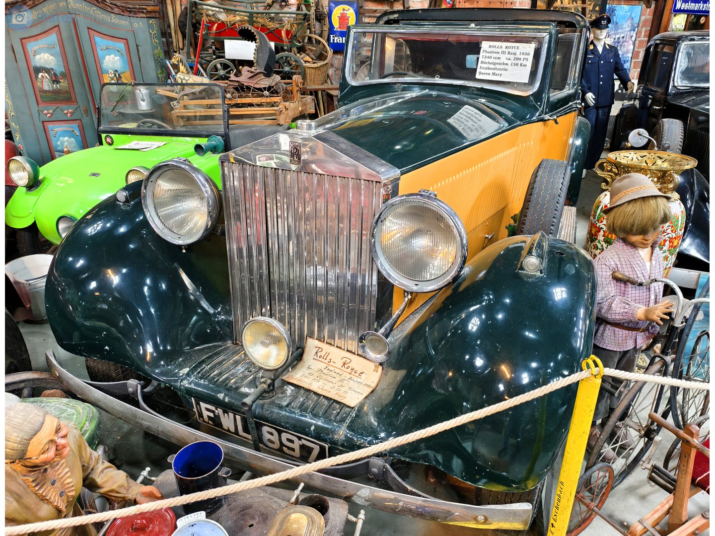 FWL897, Rolls-Royce Phantom 3rd gen, 1936–1939