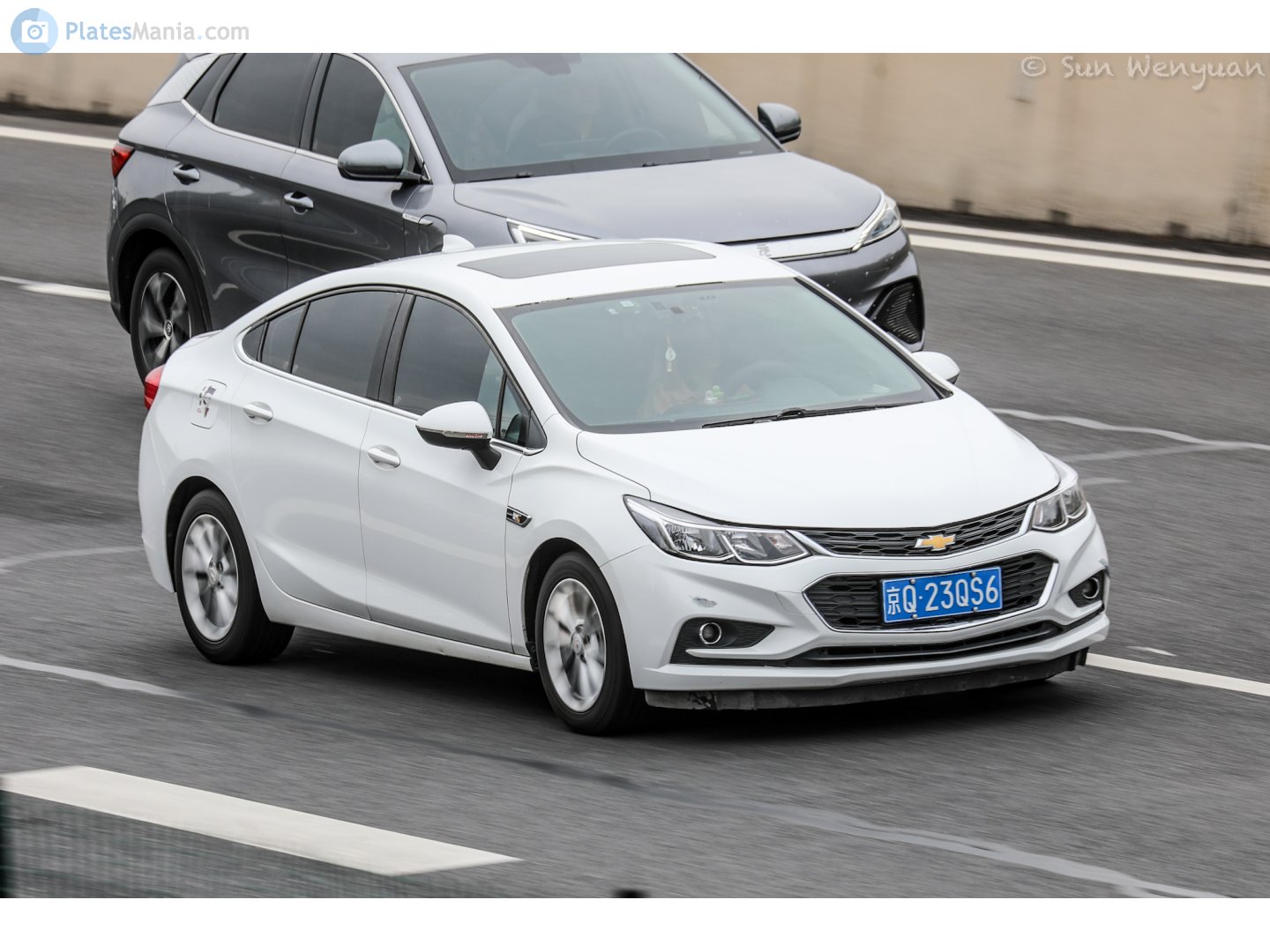 京Q·23QS6, Chevrolet Cruze 2nd gen Sedan (J400/D2LC; Global-market), 2016–2023