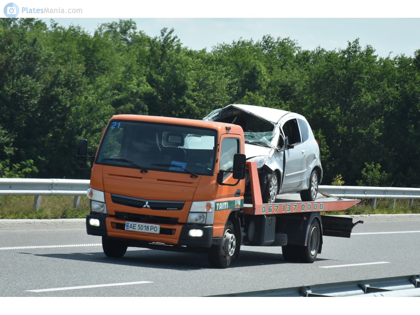AE 5018 PO, Mitsubishi Fuso Canter 2nd gen (FBA-FEA), 2010–2020