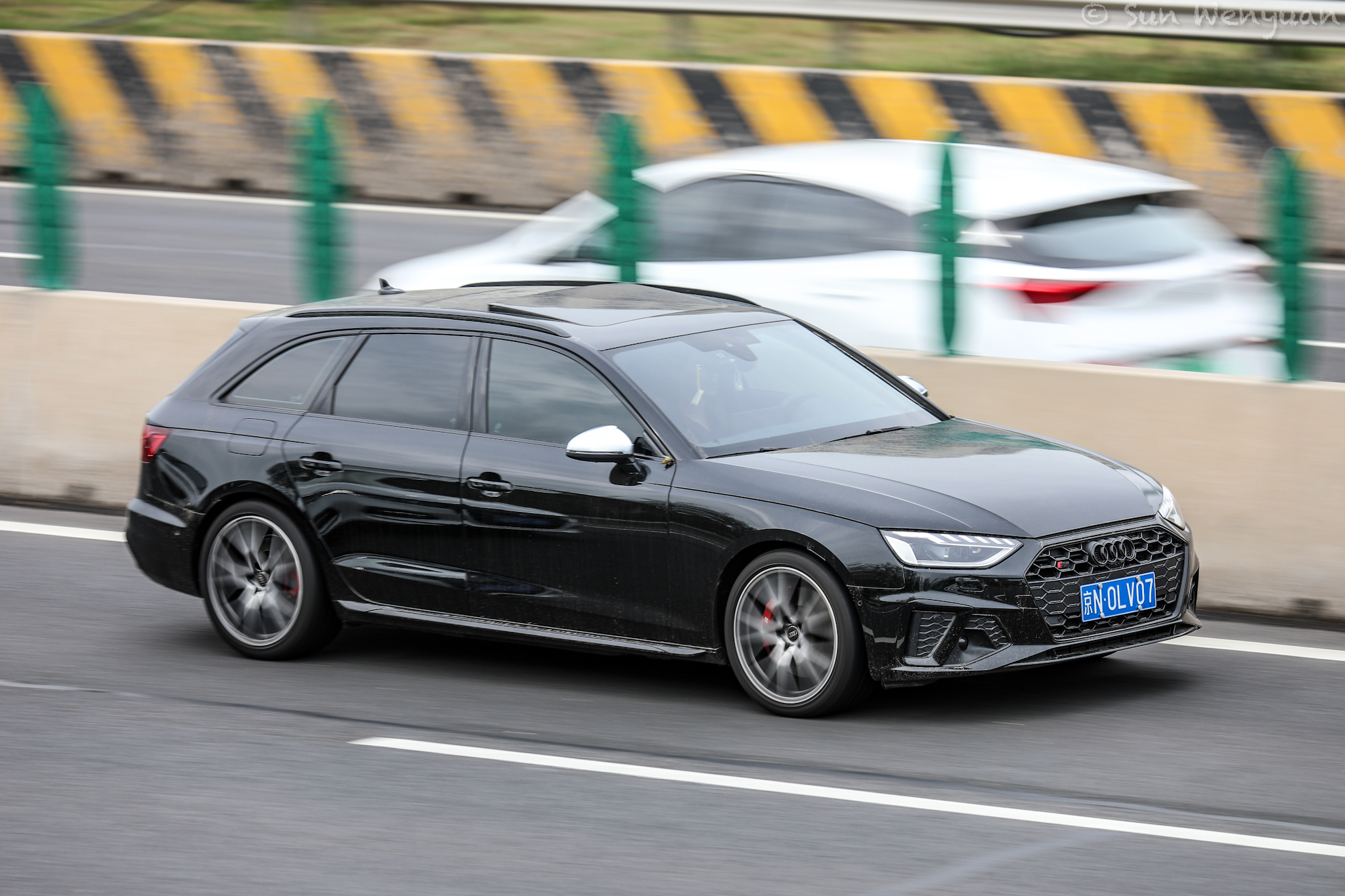 京N·0LV07, Audi S4 6th gen Avant (B9.5/8W5/8WD), facelift, 2019–