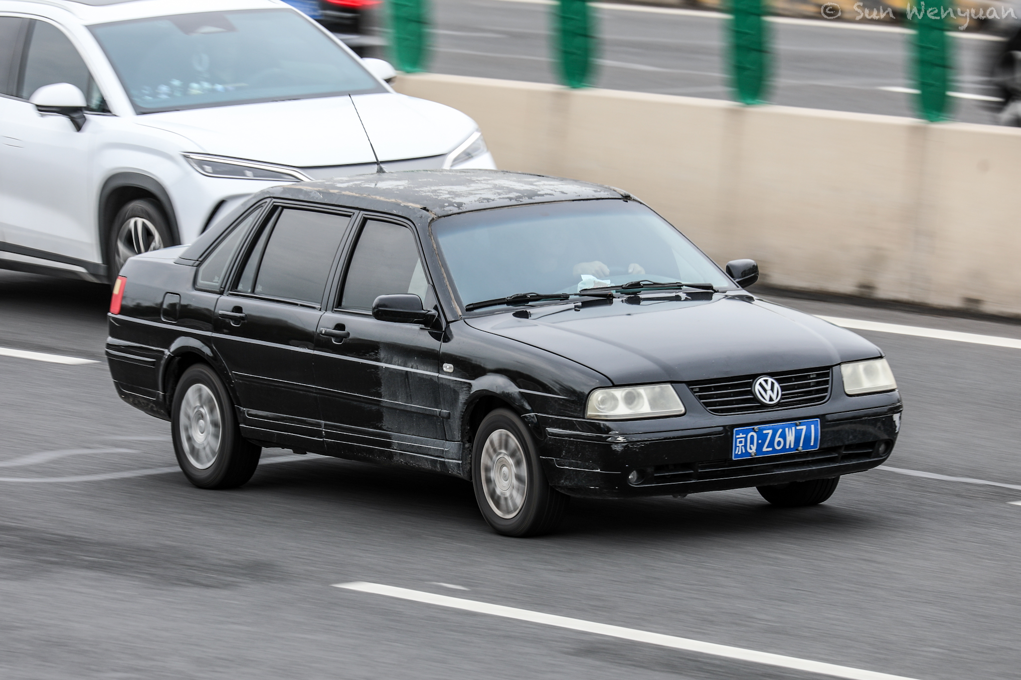 京Q·Z6W71, Volkswagen Santana 1st gen (3000) Sedan (CN- and BR-market), 2nd facelift, 2004–2008 (1998–2006 for BR-market)