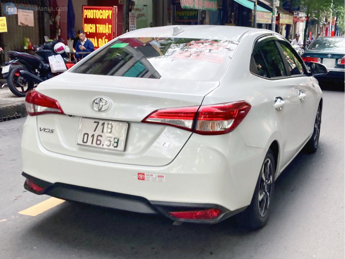 71B-016.58, Toyota Vios 3rd gen Sedan (XP150; VN-market), 2nd facelift, 2023–