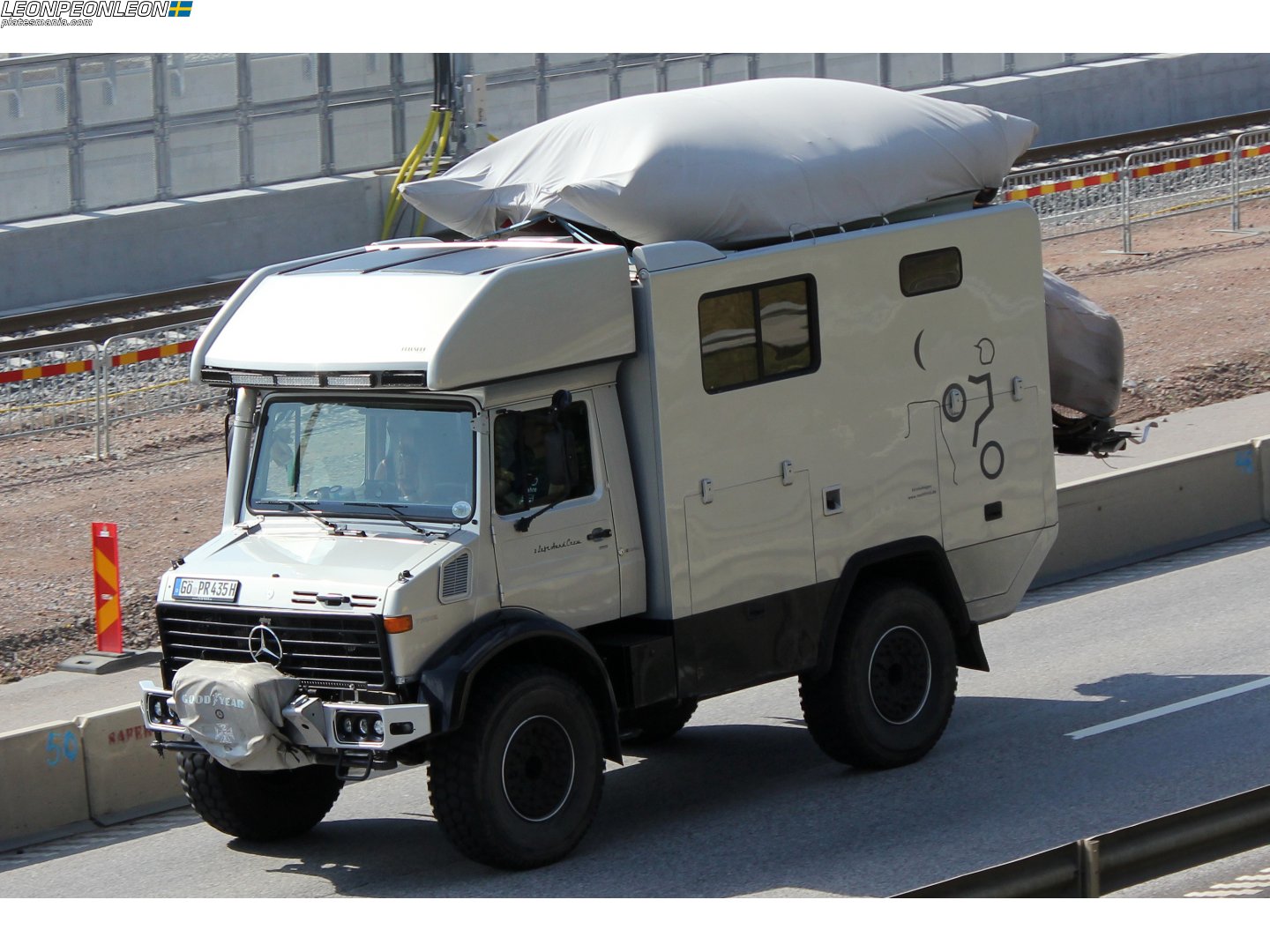 GÖ PR 435 H, Mercedes-Benz Unimog 424/425/427/435/436/437.1 Heavy Series, 1975­–2002