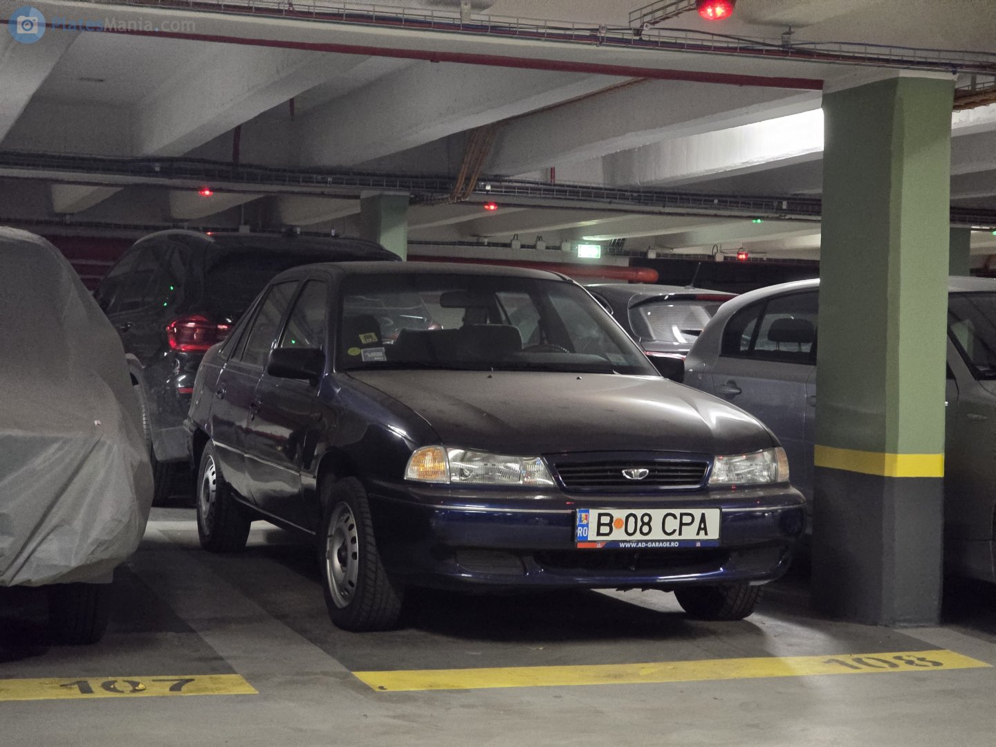 B 08 CPA, Daewoo Cielo 1st gen Sedan (T-body), 1994—1998 (–2008 for others)