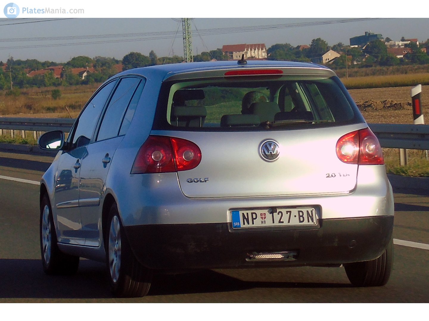 NP 127-BN, Volkswagen Golf 5th gen 5-door Hatch (1K1), 2003–2008