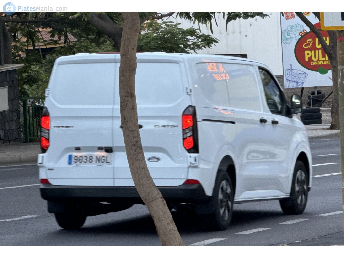 9038 NGL, Ford Transit Custom 2nd gen E-Transit Custom (V710), 2024–