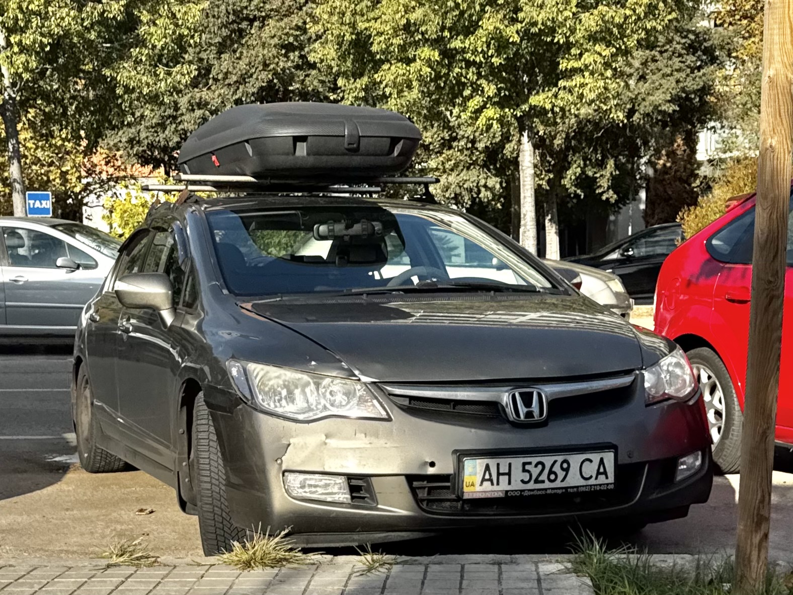 AH 5269 CA, Honda Civic 8th gen Sedan (FD; Global-market), 2005–2012